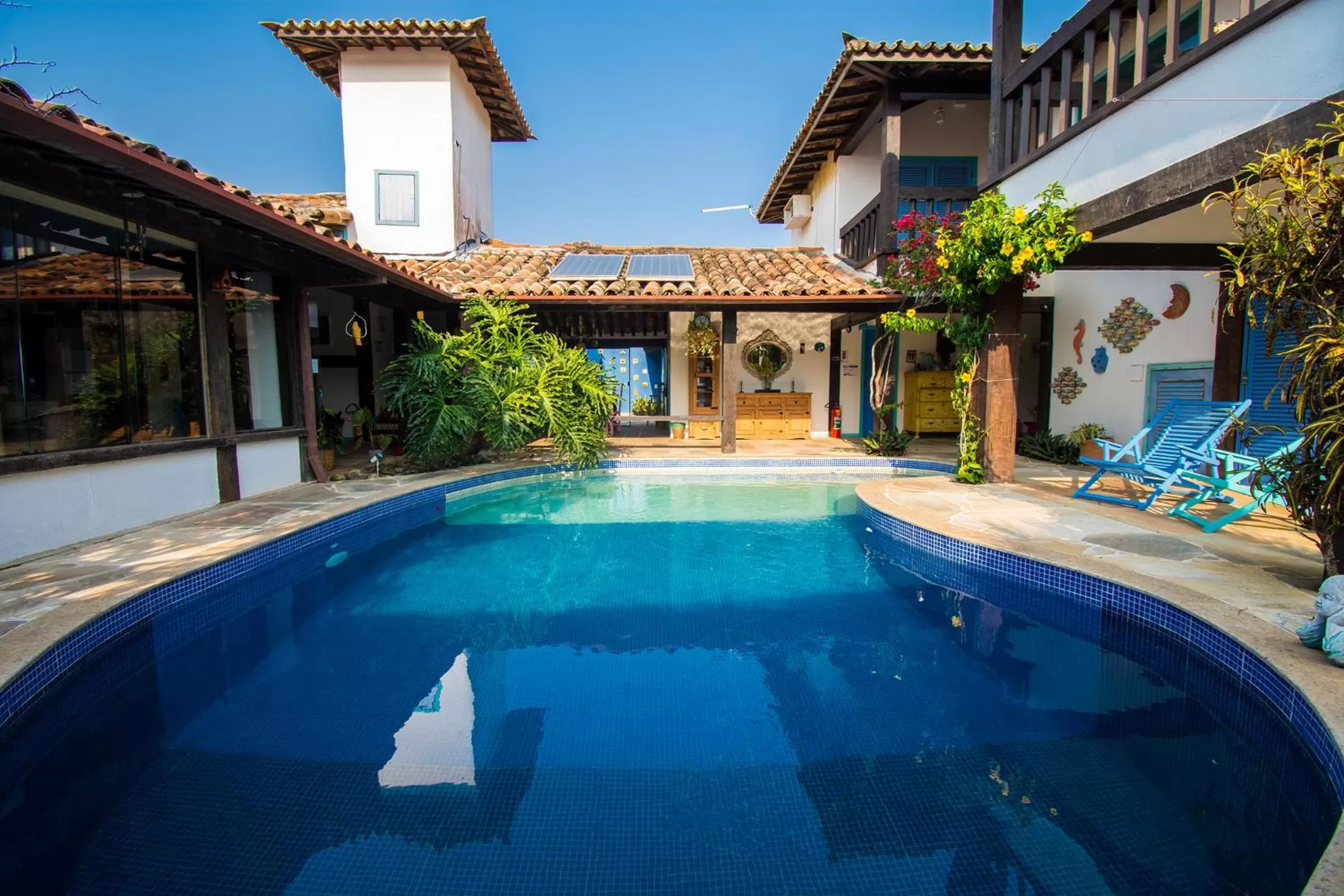 Swimming pool, Property Building in Vila Bela-Emília