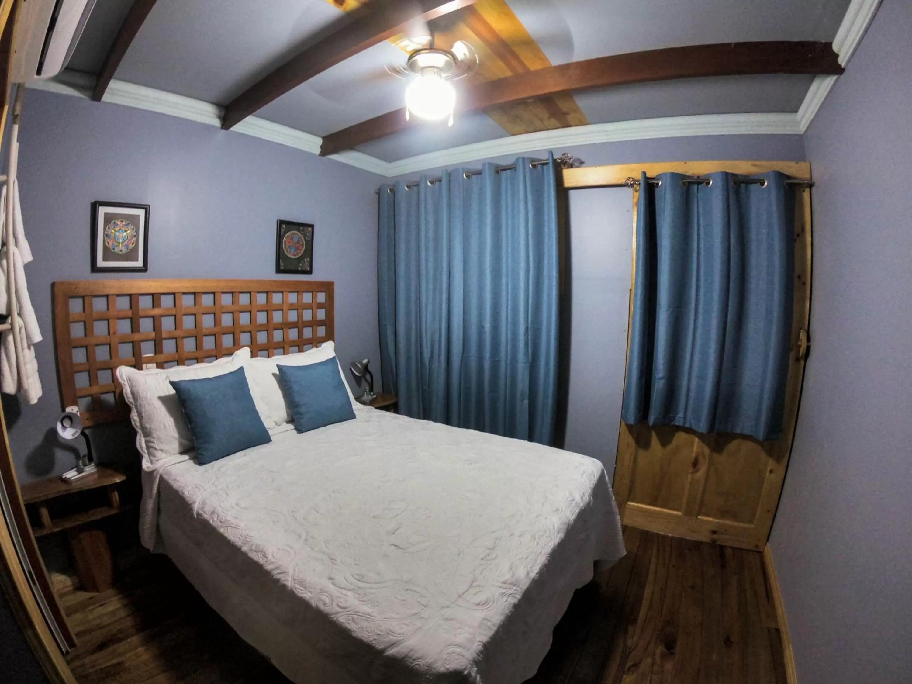 Bed in Hotel Hacienda Don Paolo