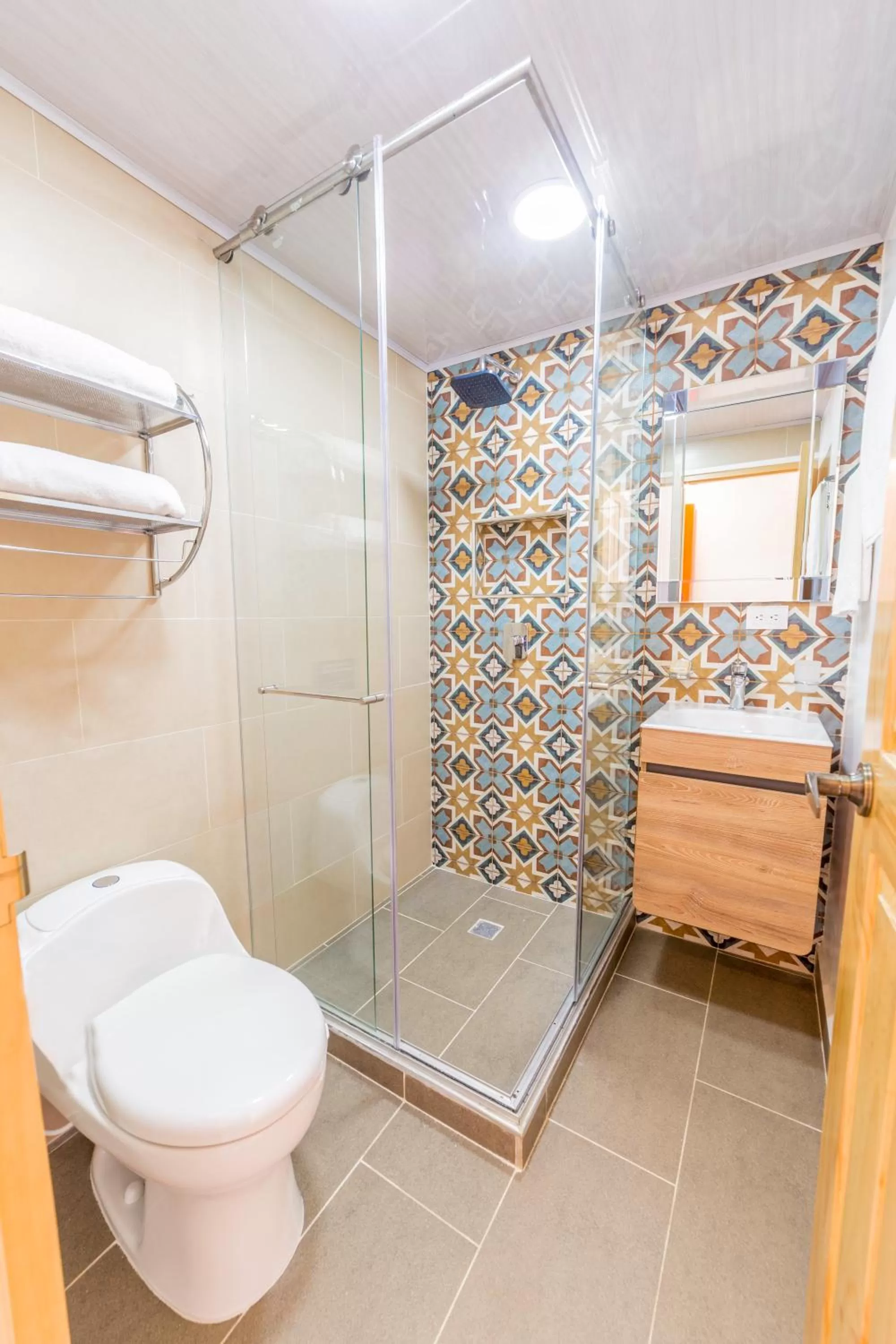 Bathroom in Hotel Mirador de Boquia Salento