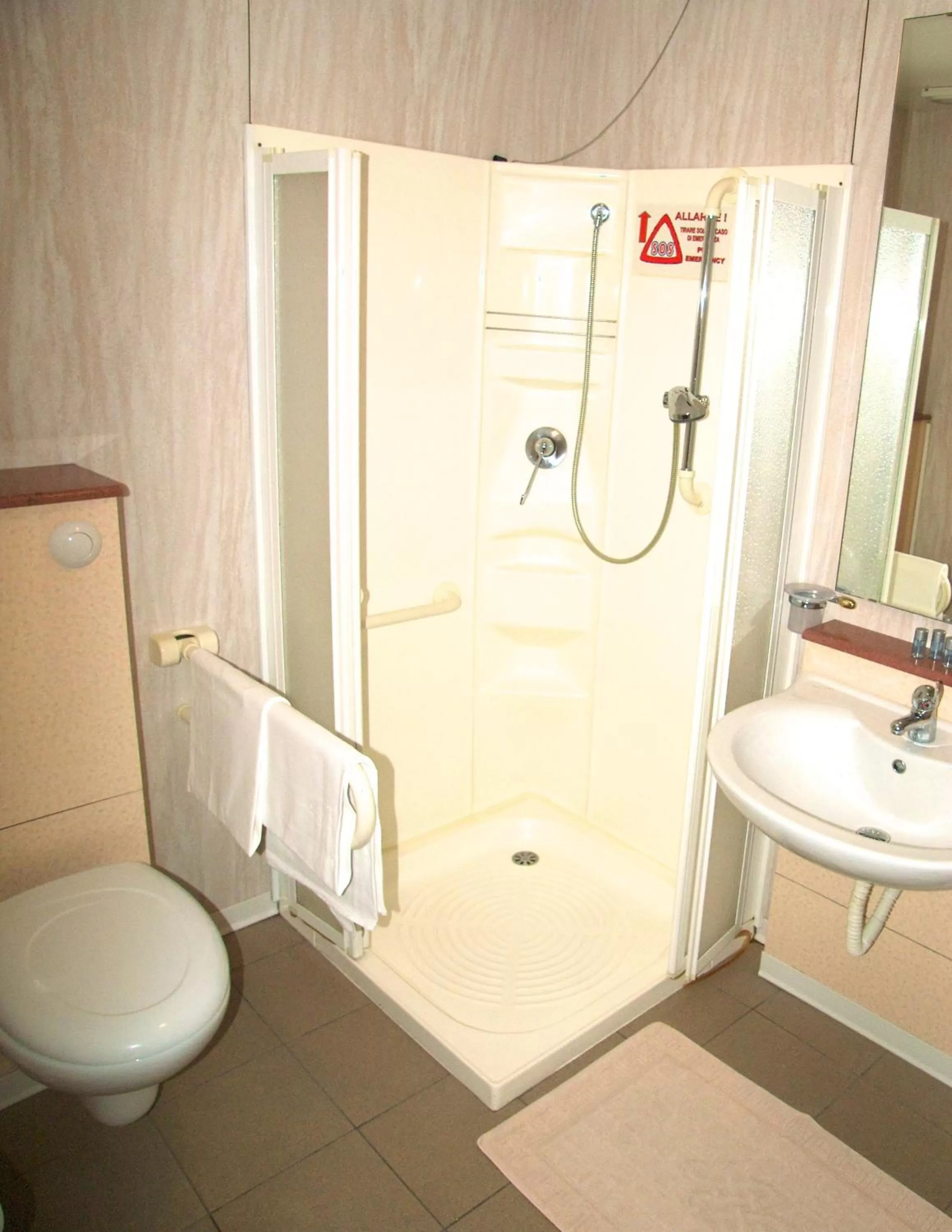 Bathroom in Hotel Marinoni