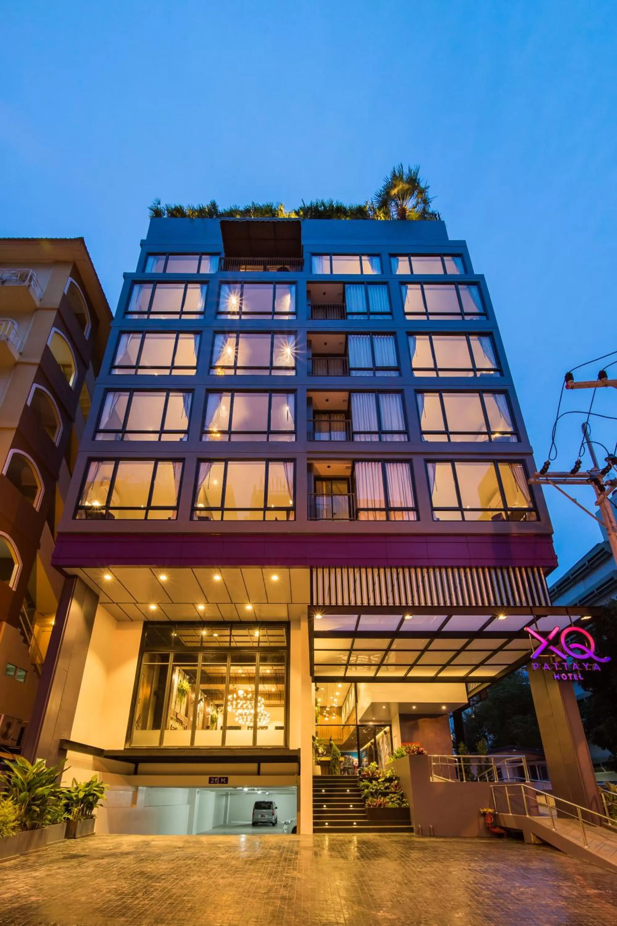 Property building in XQ Pattaya Hotel