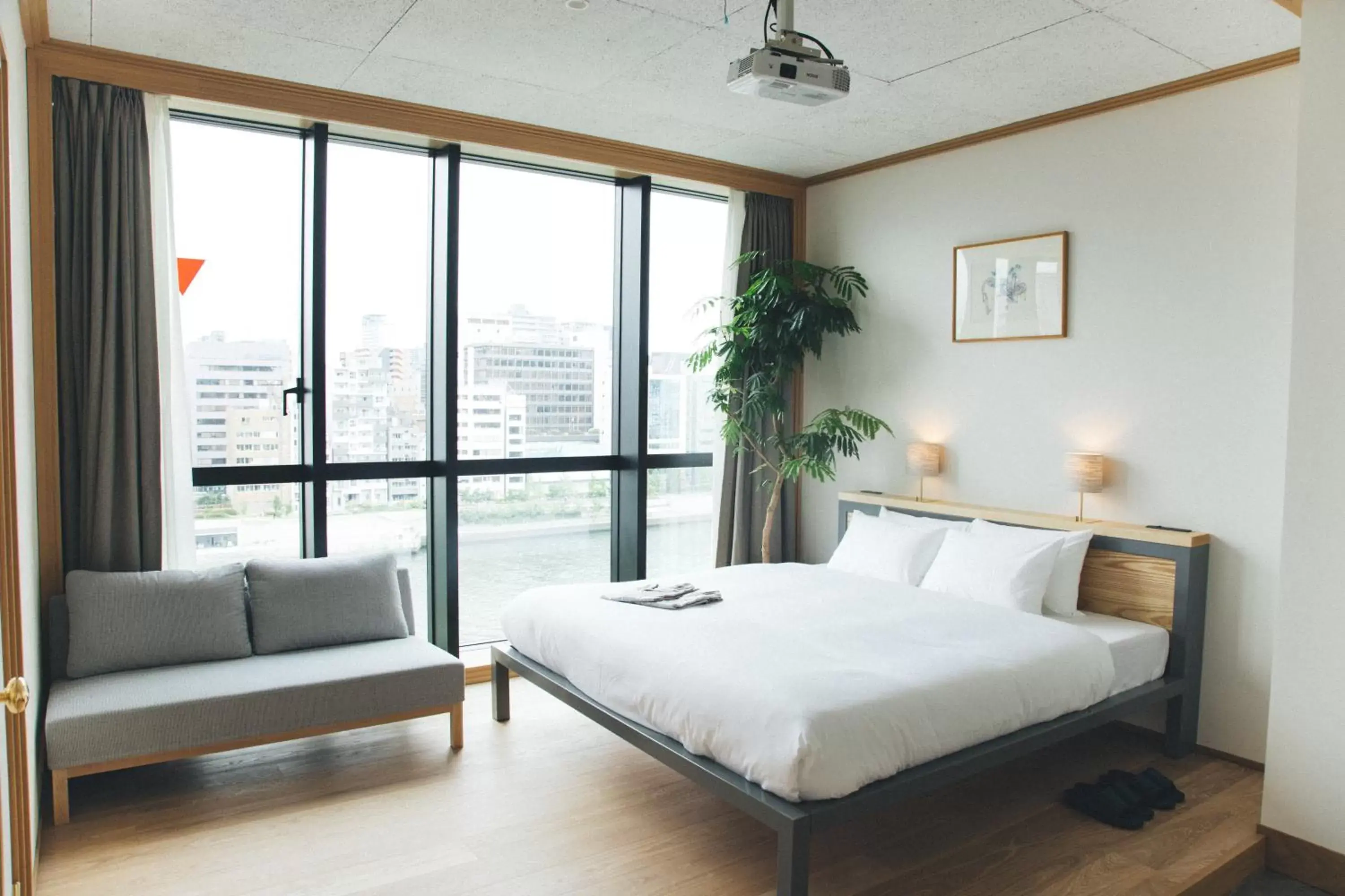King Room with River View in Hotel Noum OSAKA King Room with River View in Hotel Noum OSAKA