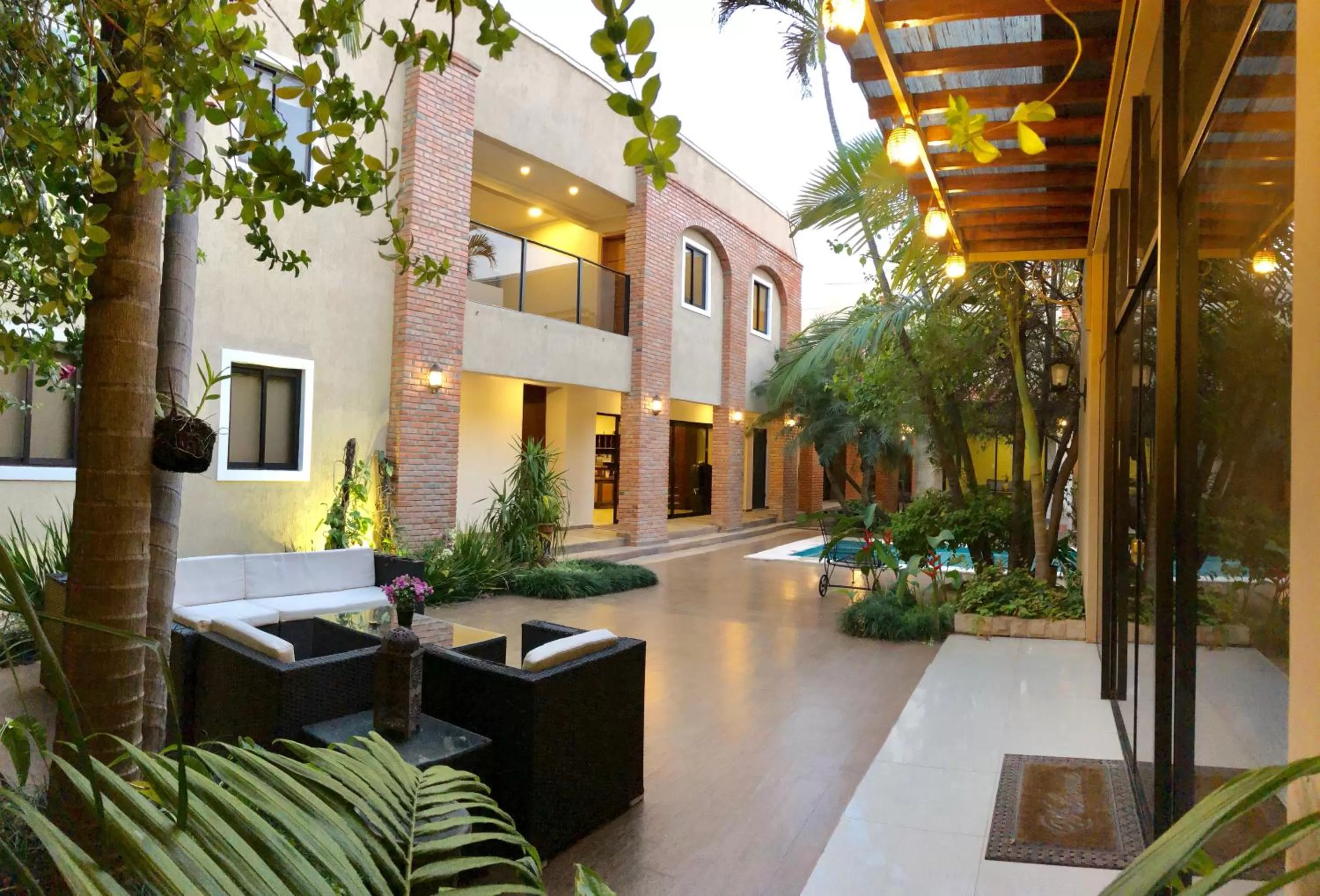 Facade/entrance in Posada del Cielo