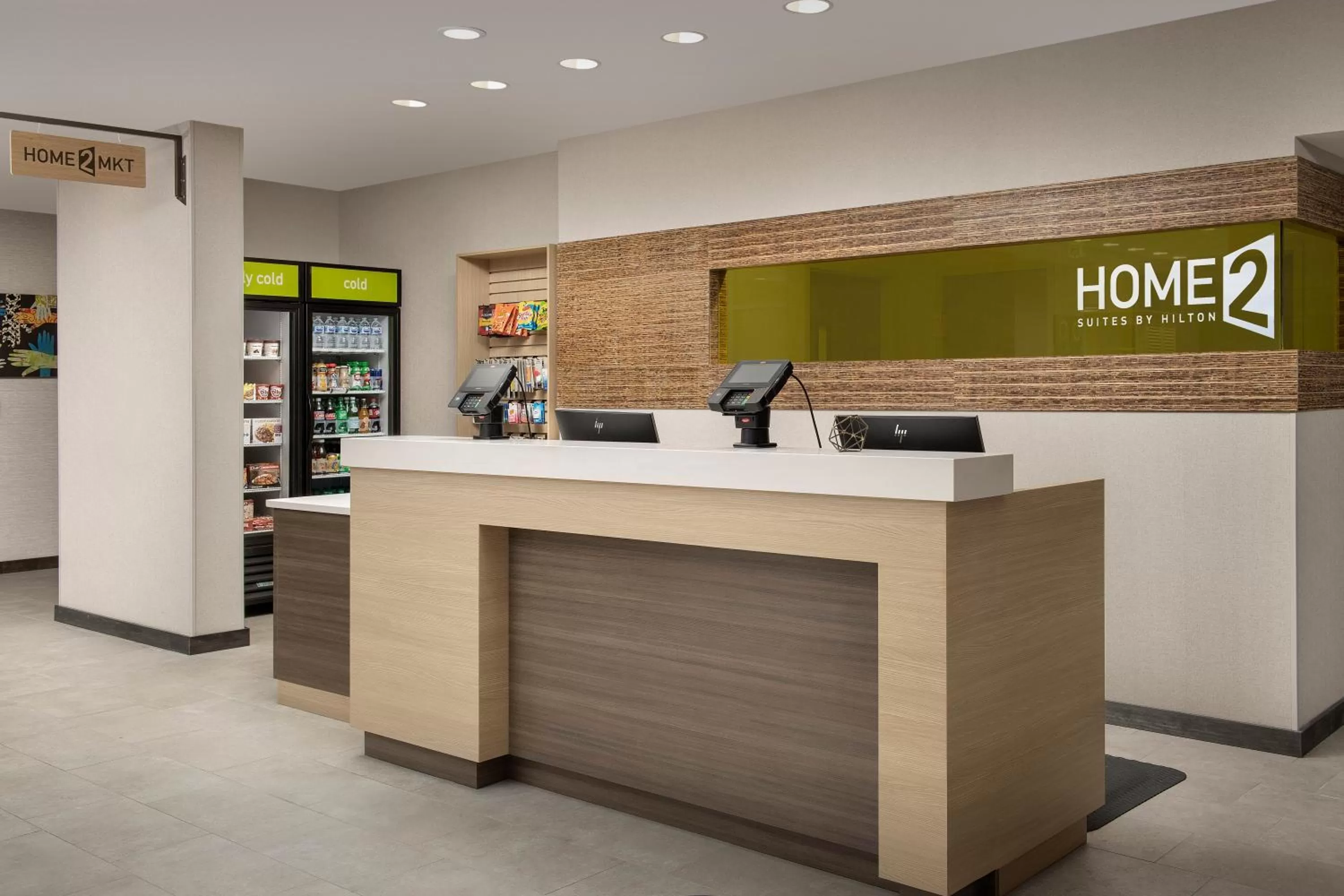 Lobby or reception in Home2 Suites By Hilton Quebec City