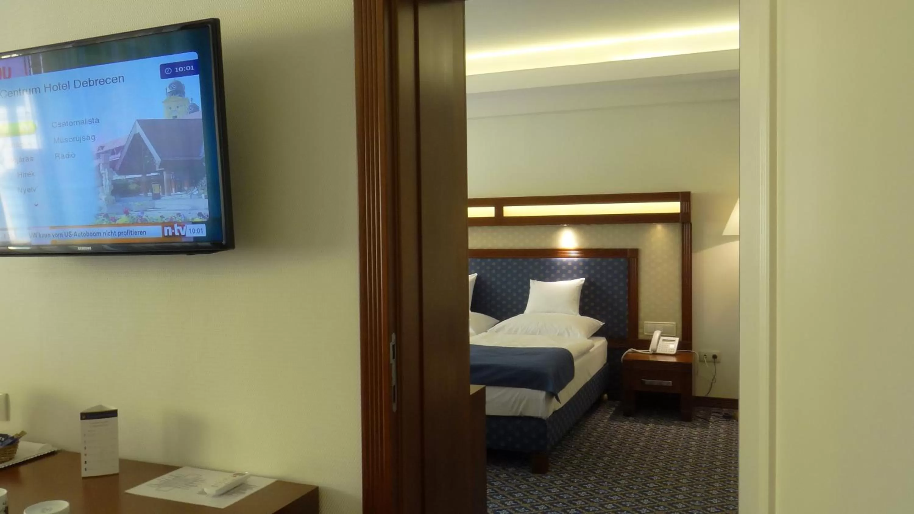 Bed in Centrum Hotel