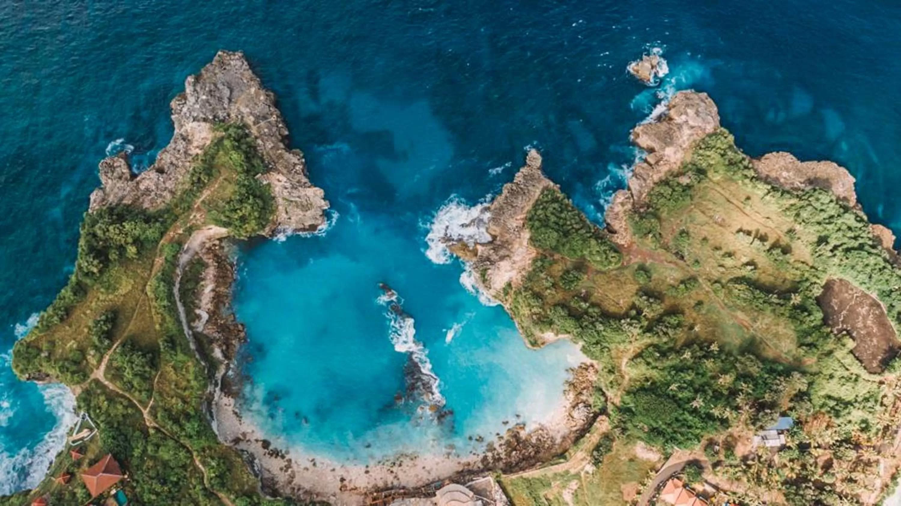 Bird's eye view in Blue Lagoon Avia Villas