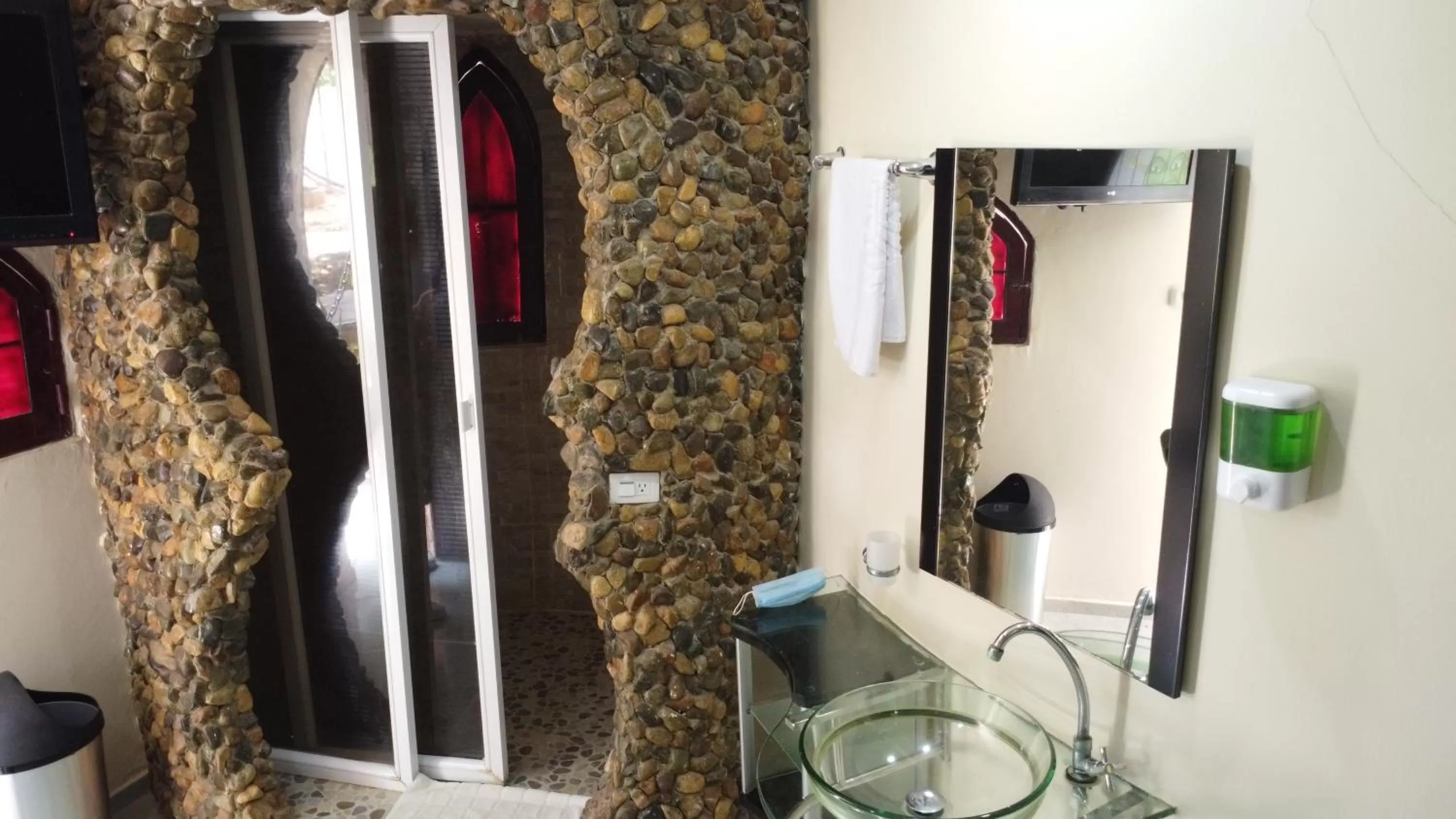 Bathroom in Eco-Hotel Villa Elina