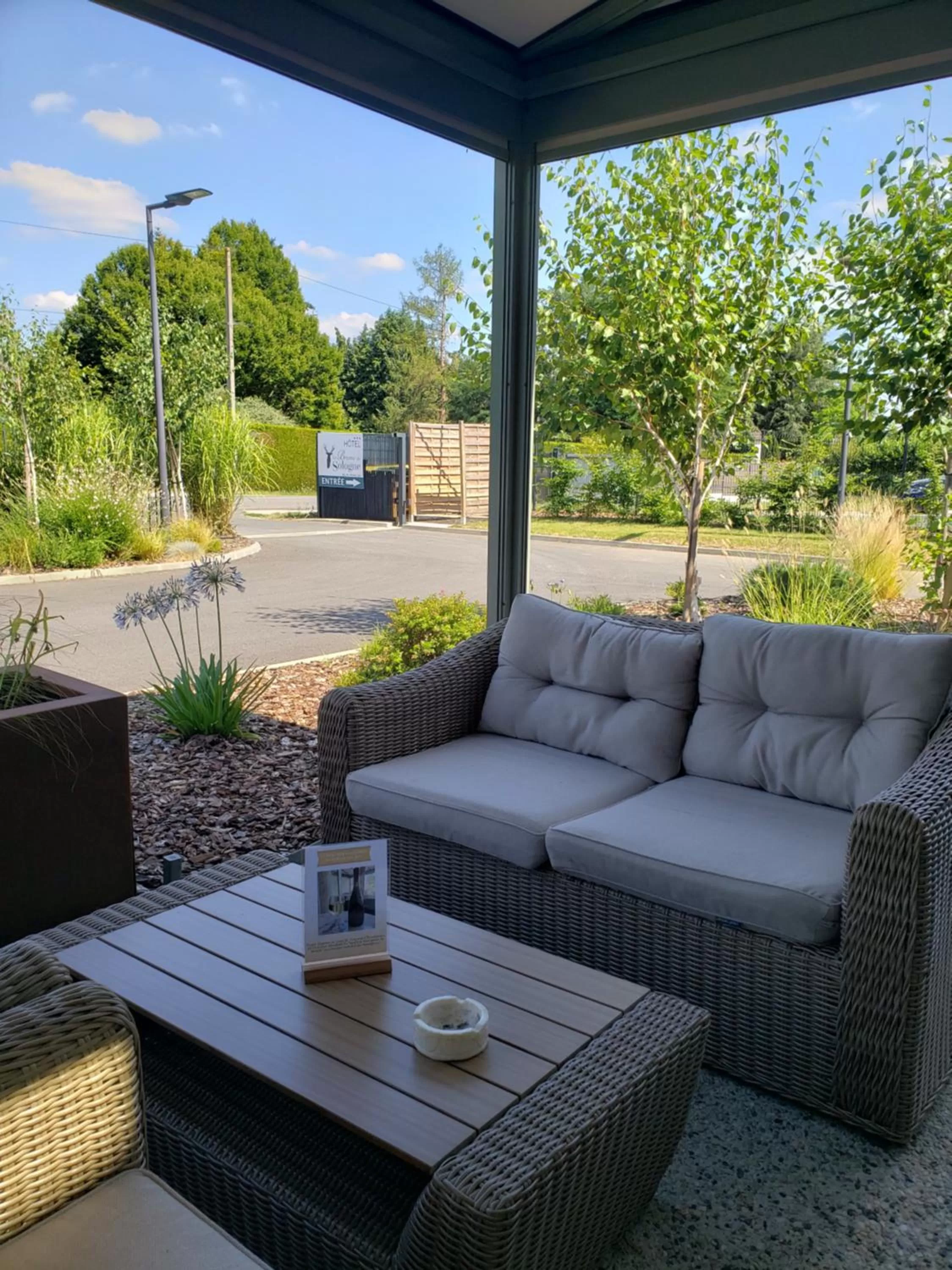 Patio in Brame de Sologne