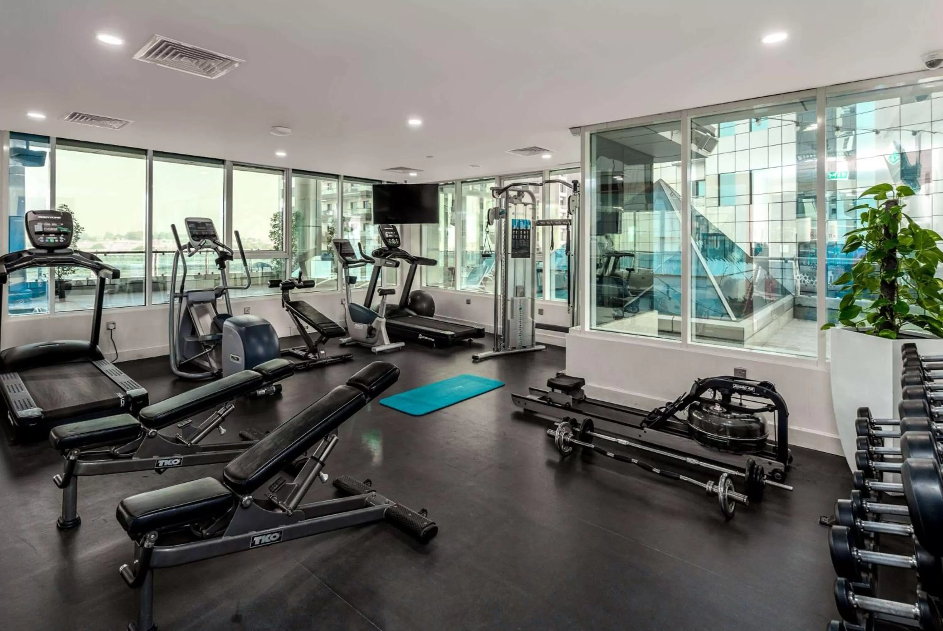 Fitness centre/facilities in Ramada by Wyndham Dubai Barsha Heights