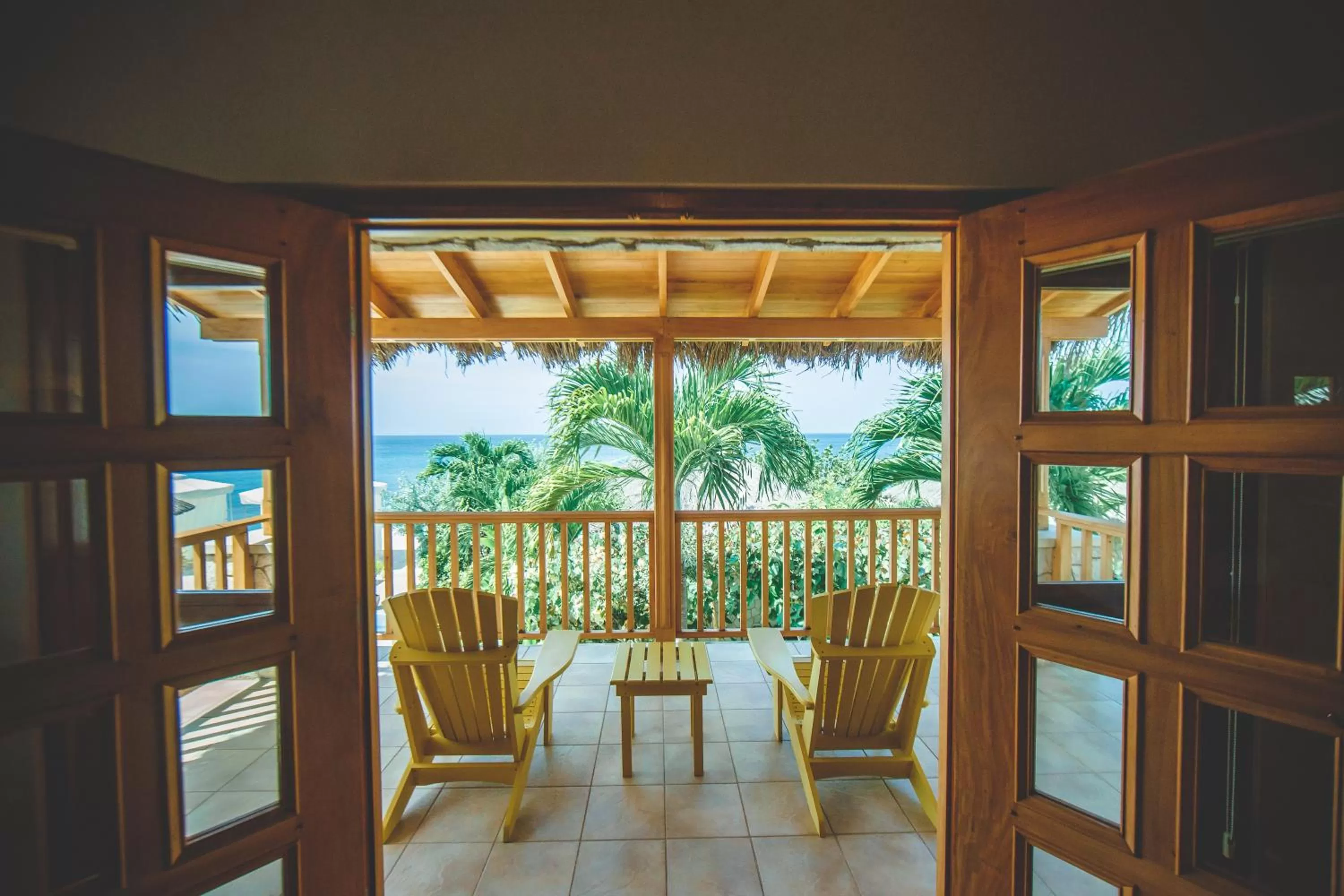 Balcony/Terrace in Ocean Cliff Hotel Negril Limited - Adults Only