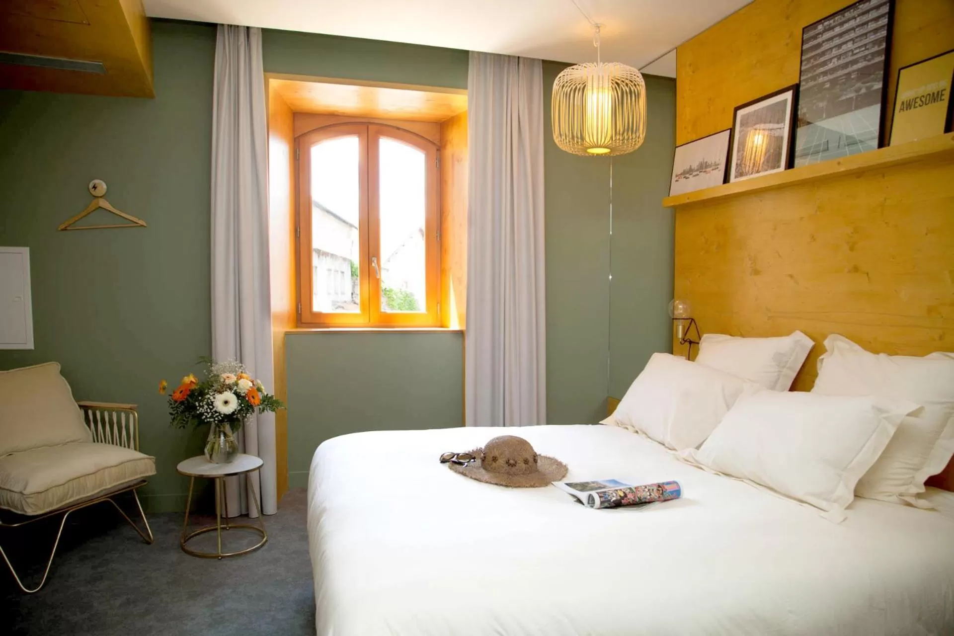 Decorative detail, Bed in Le Patio