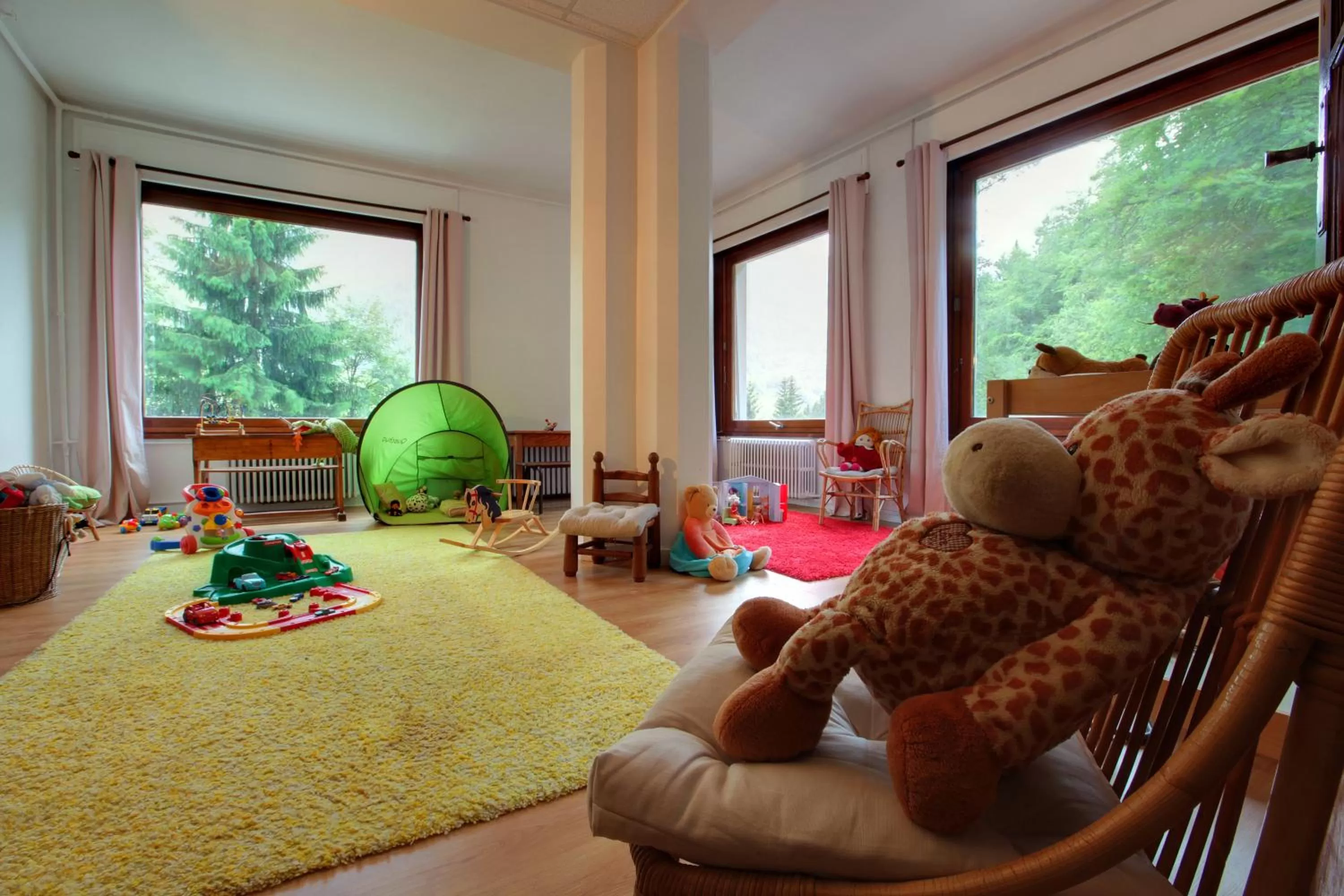 Children play ground in Les Campanules