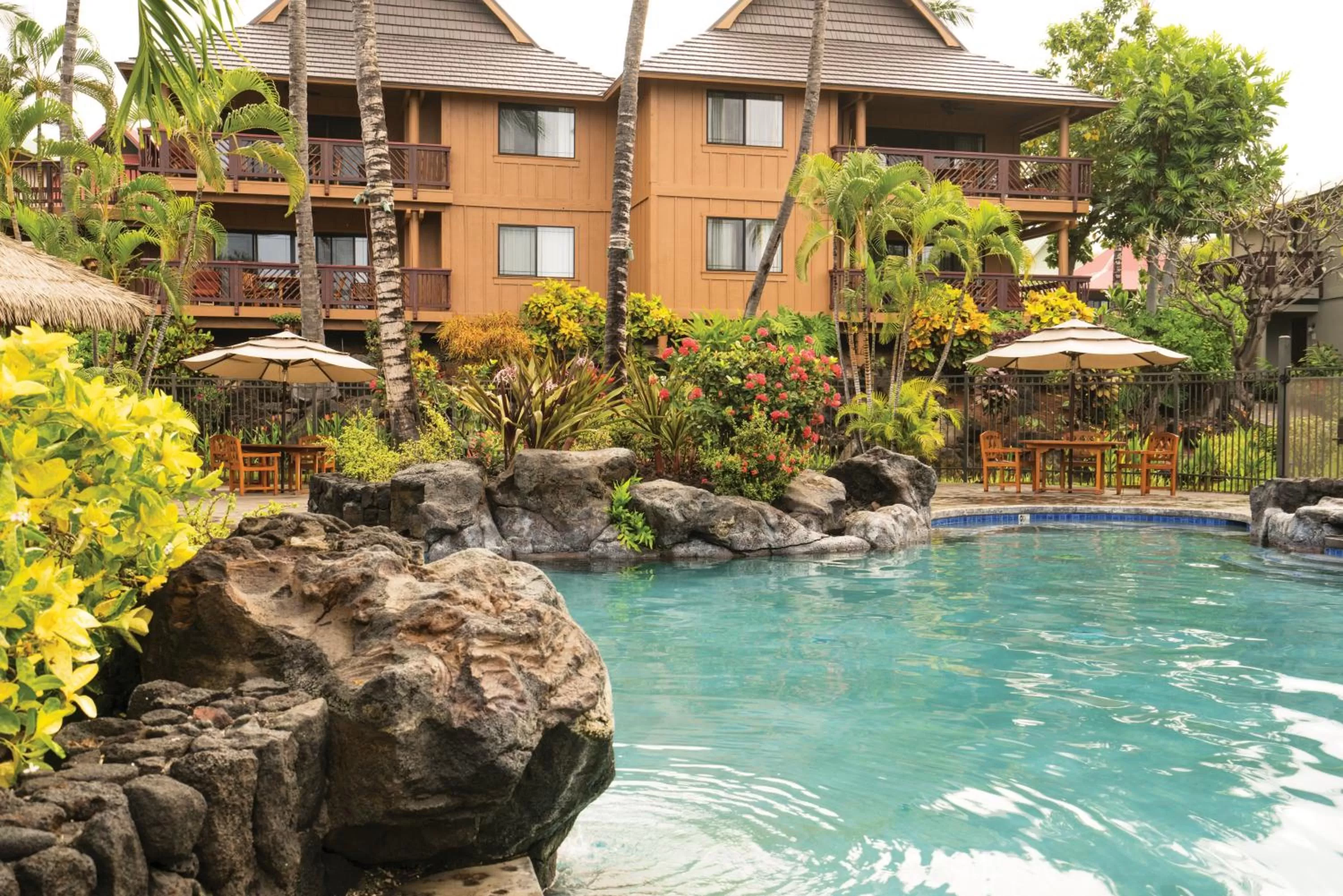 Property building in Club Wyndham Kona