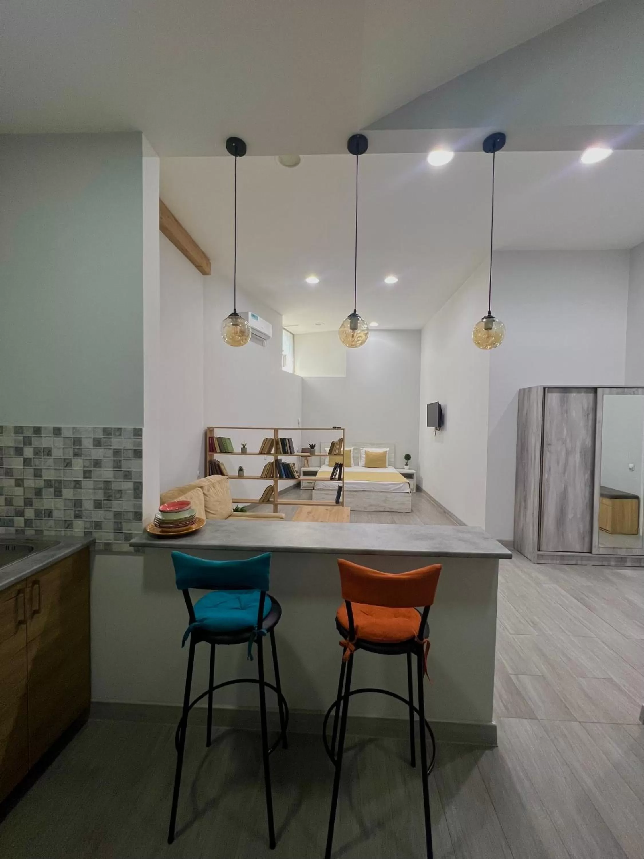 Kitchen or kitchenette in Menua by Horizon Hotels, Yerevan