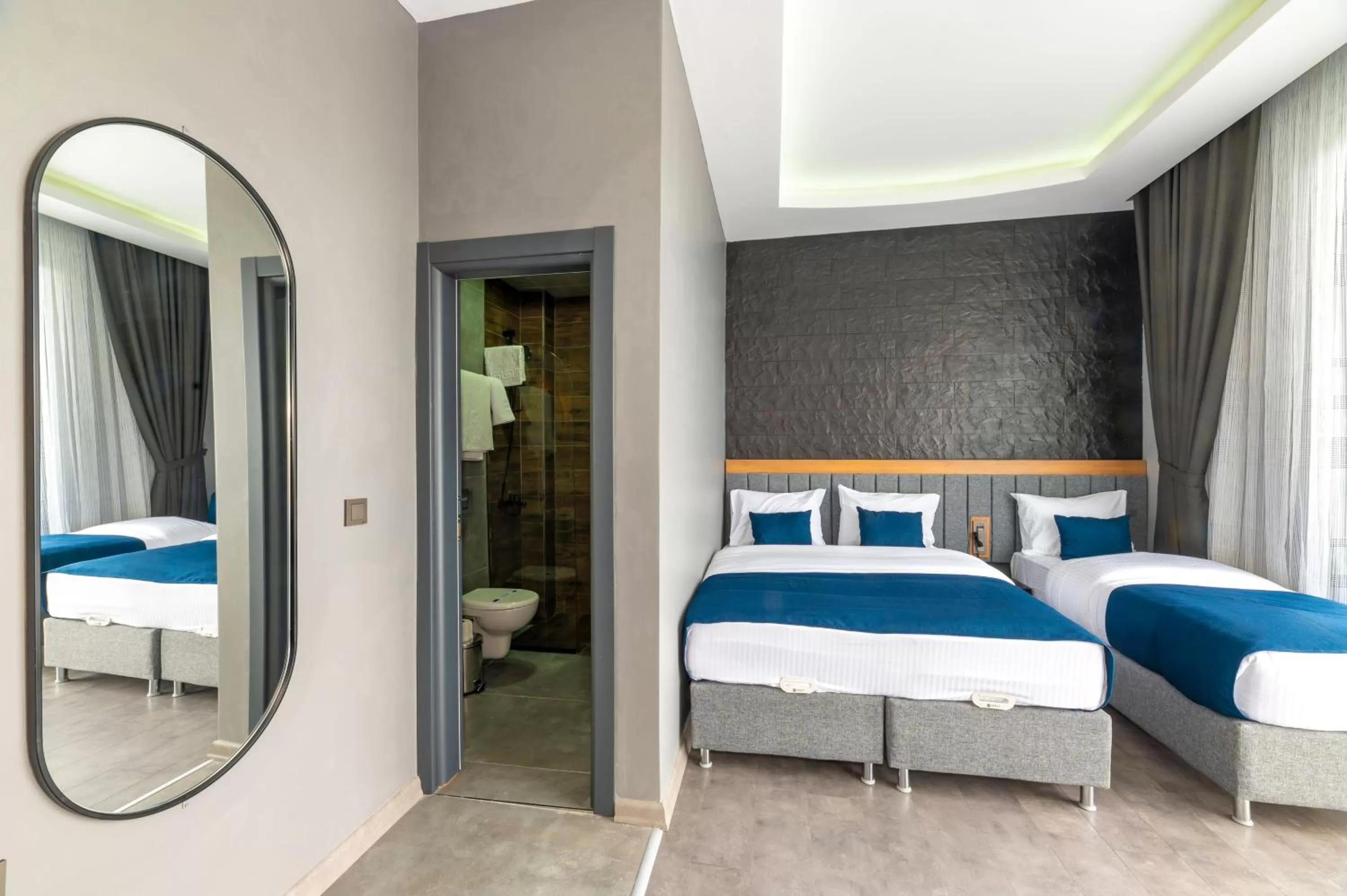 Bed in Melanj Airport Hotel