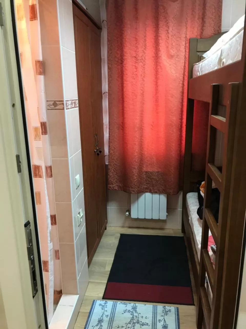 Bunk Bed in Red Stone