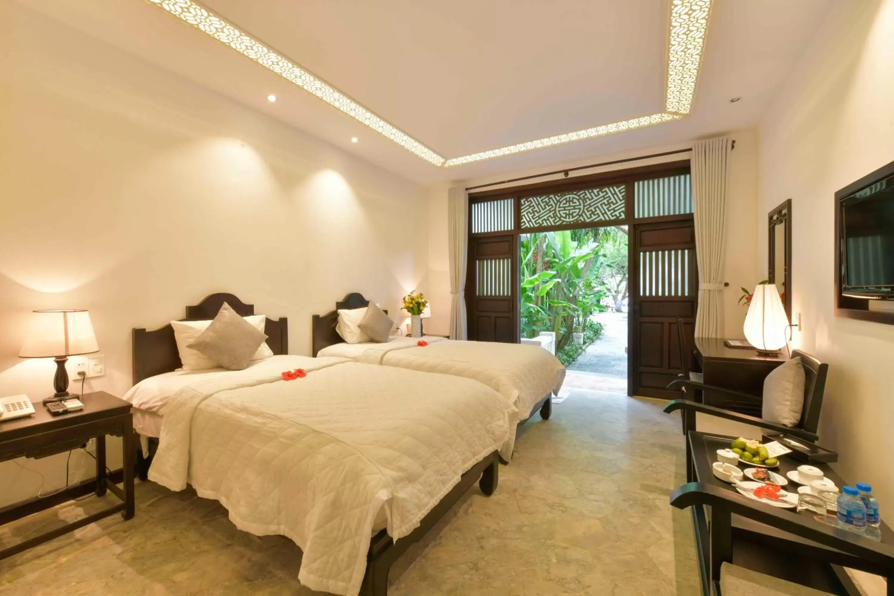 Double or Twin Room with Garden View in Hoi An Ancient House Resort & Spa Double or Twin Room with Garden View in Hoi An Ancient House Resort & Spa