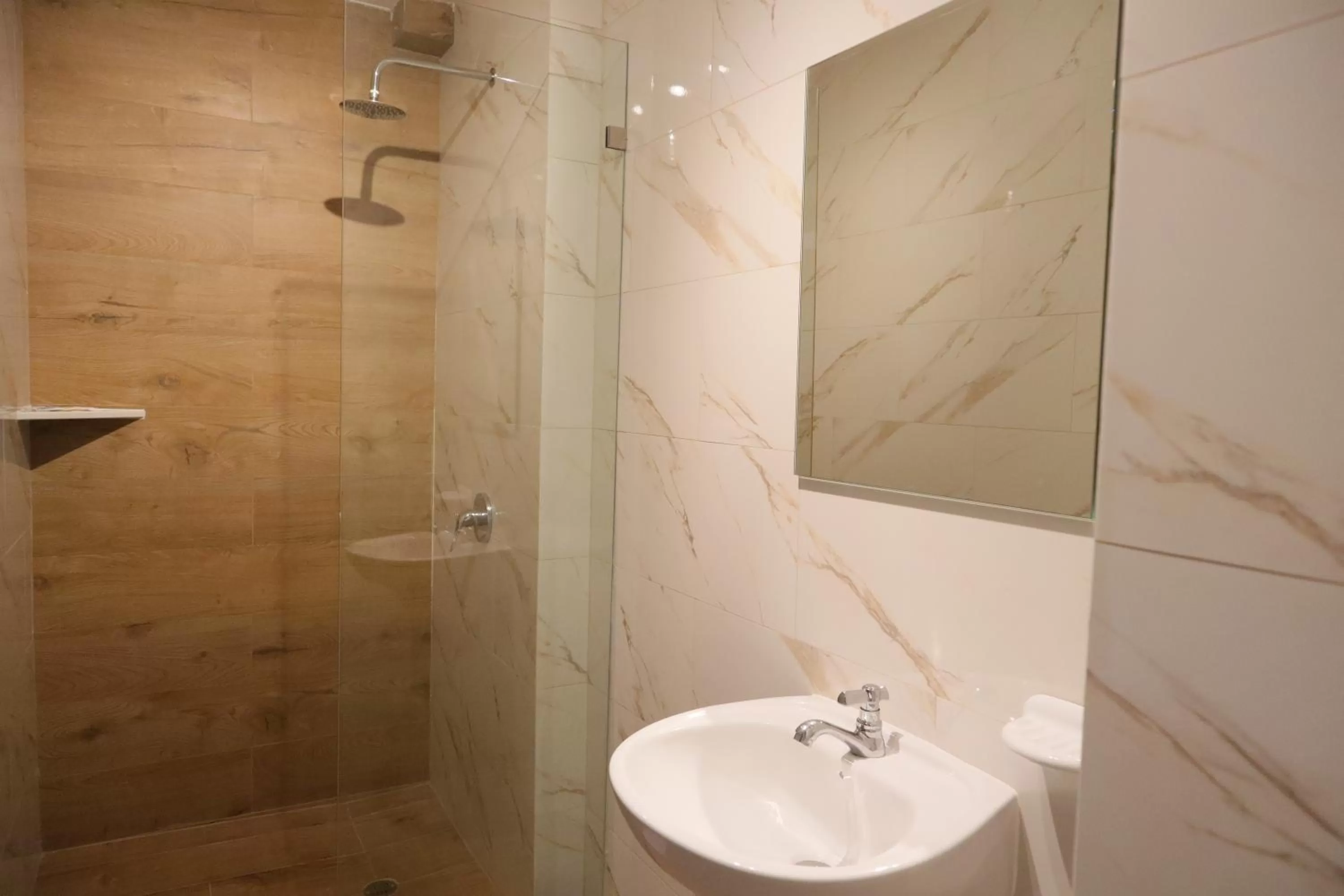 Shower in Hotel Sada