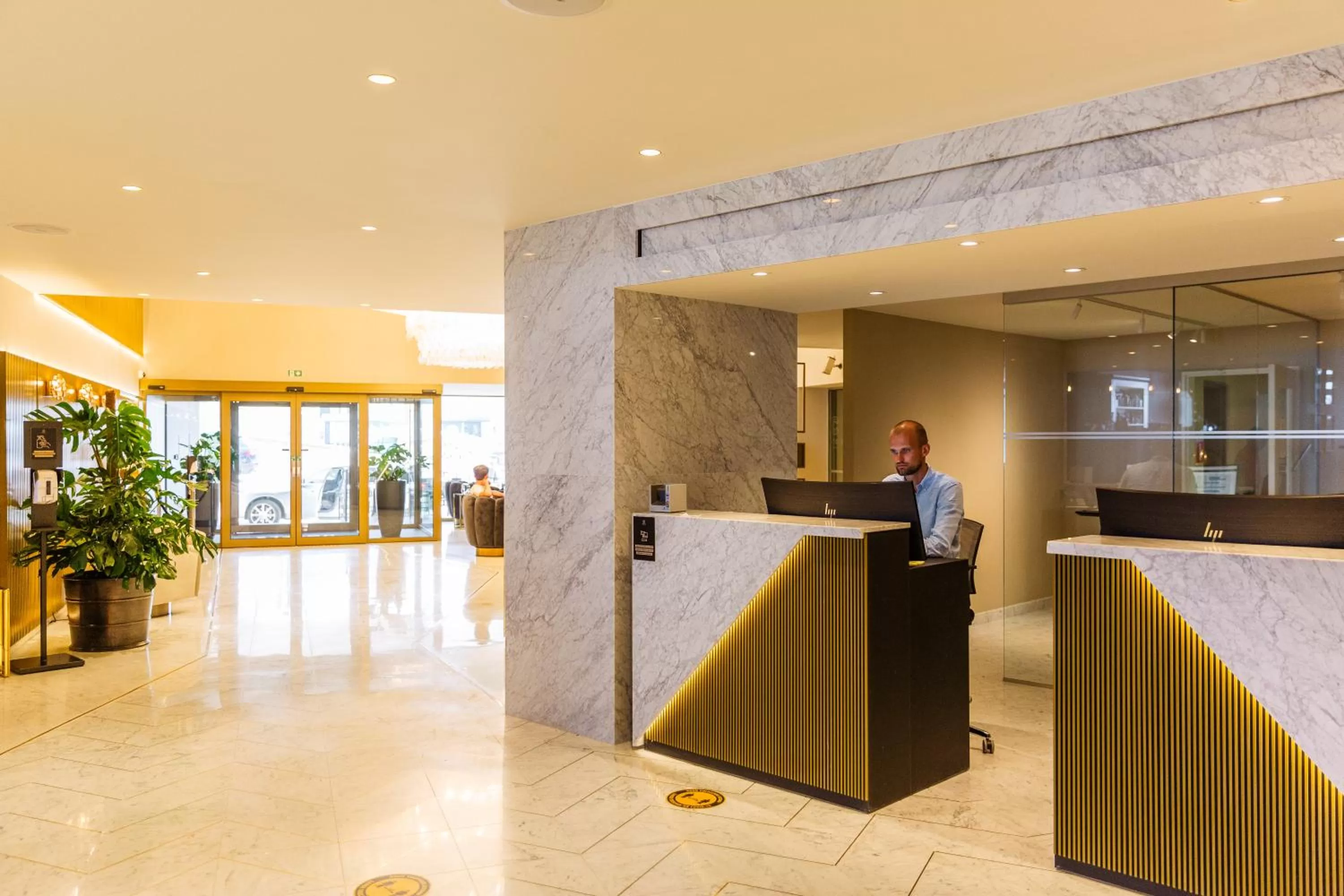 Lobby or reception in C-Hotels Andromeda