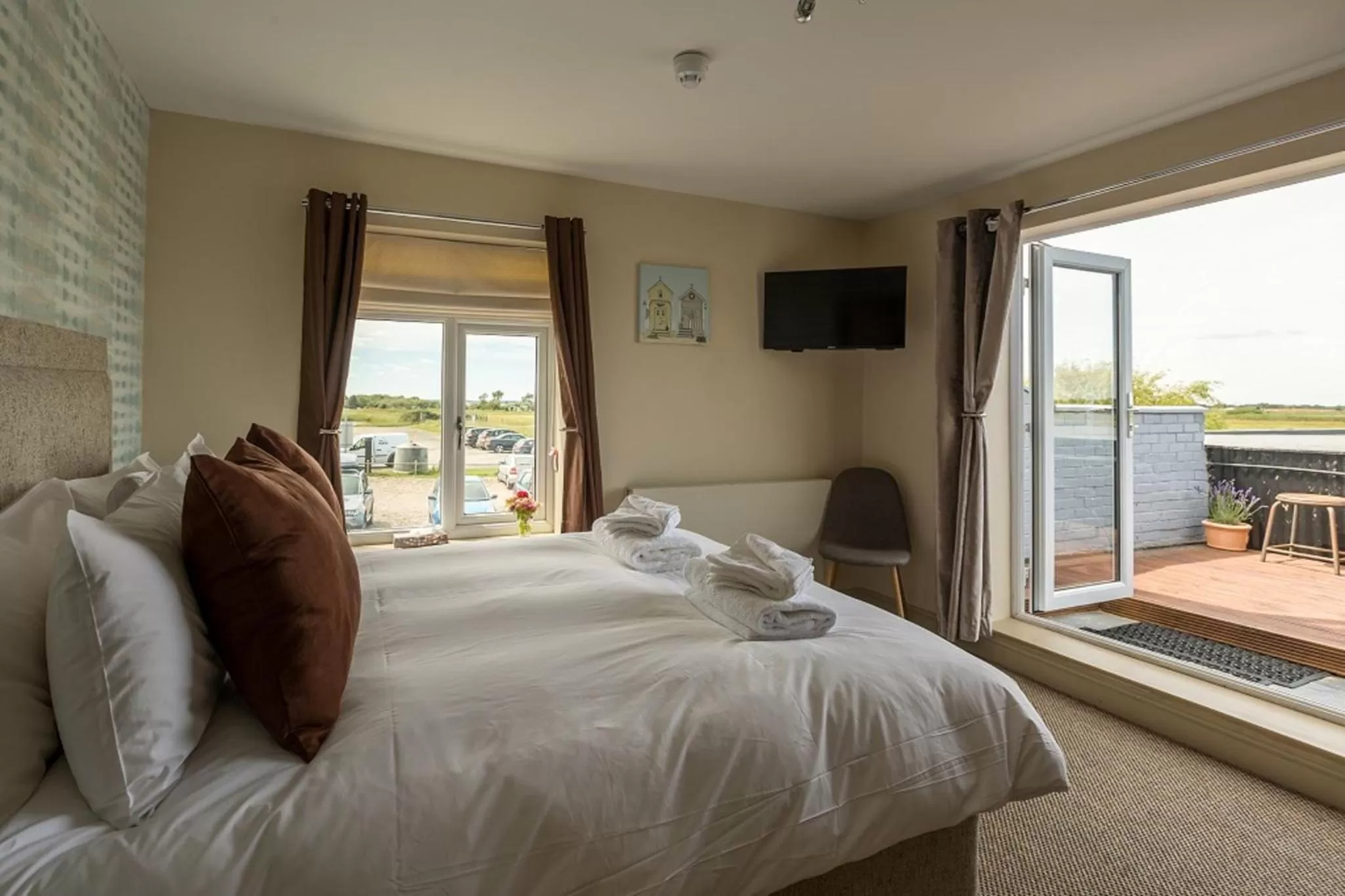 Bed in The Sail Loft