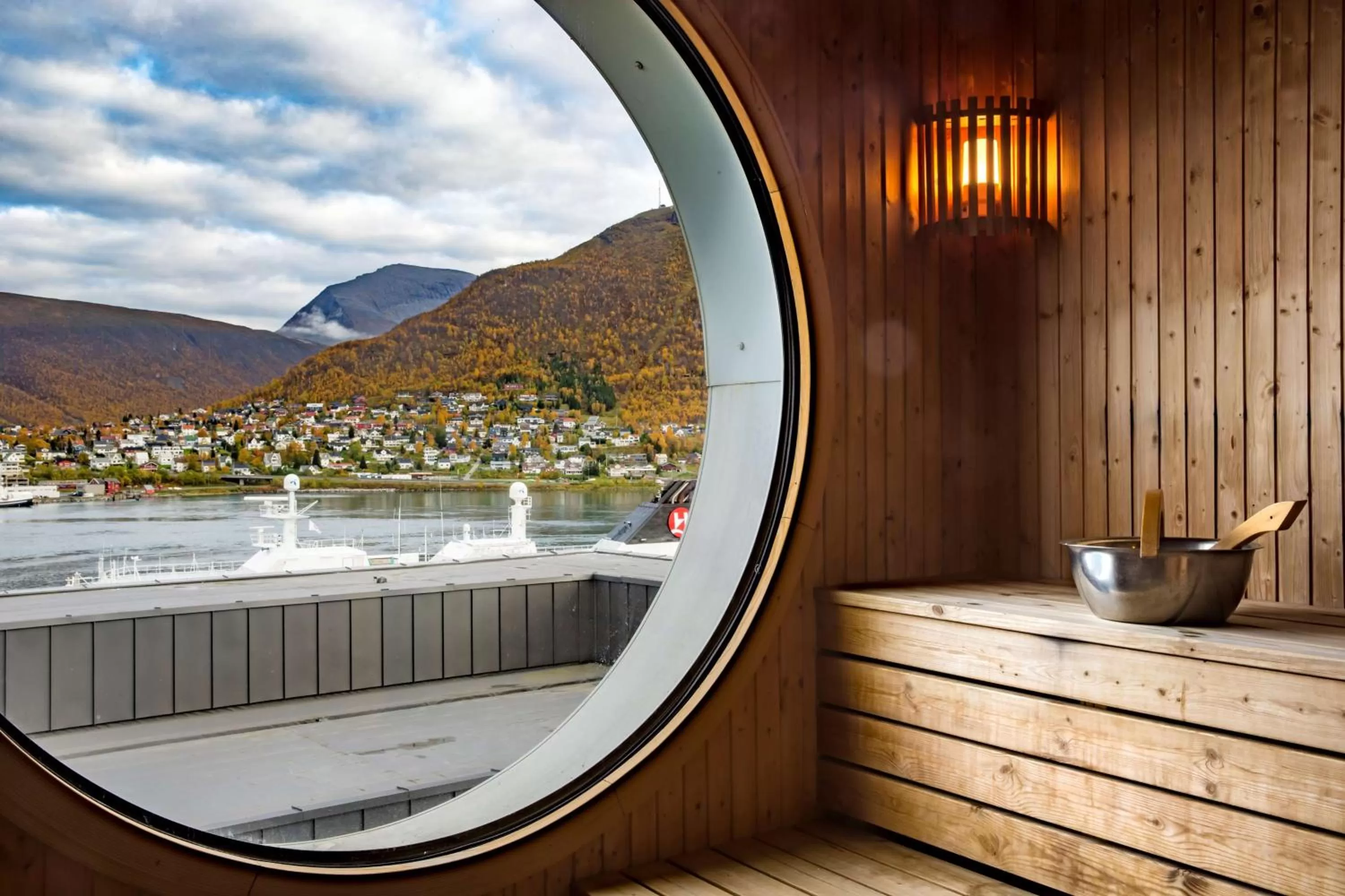 Fitness centre/facilities in Radisson Blu Hotel Tromsø