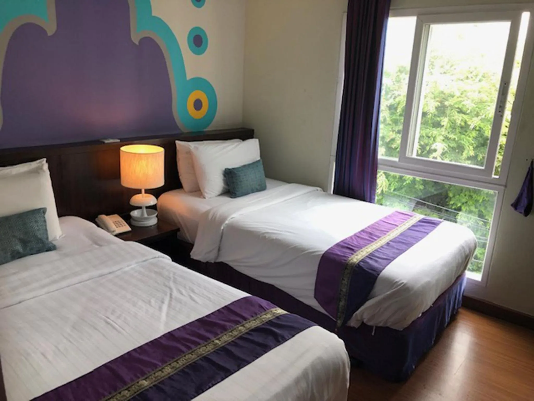 Bed in Sawasdee Hotel @ Sukhumvit Soi 8