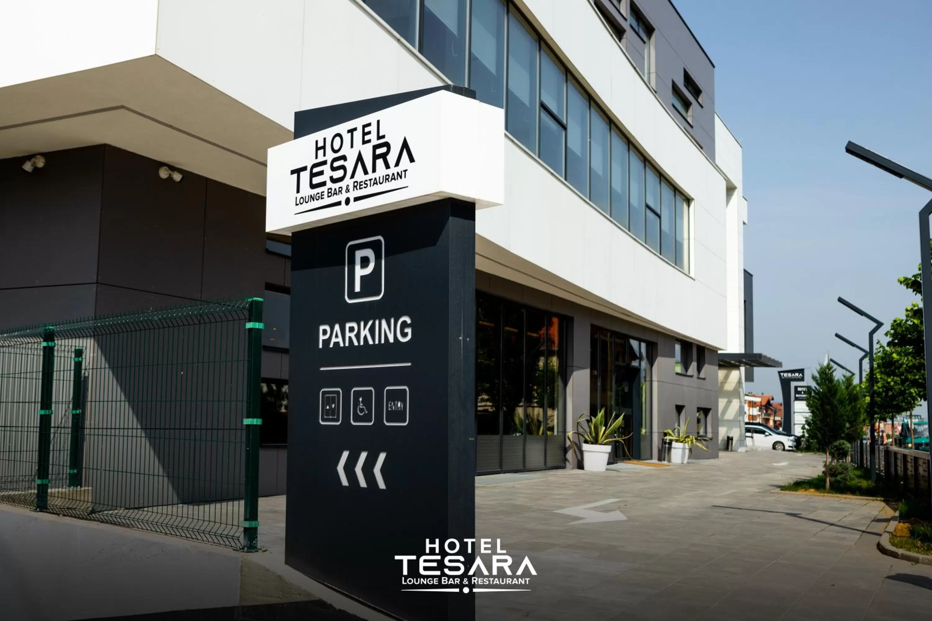 Property logo or sign in Hotel Tesara