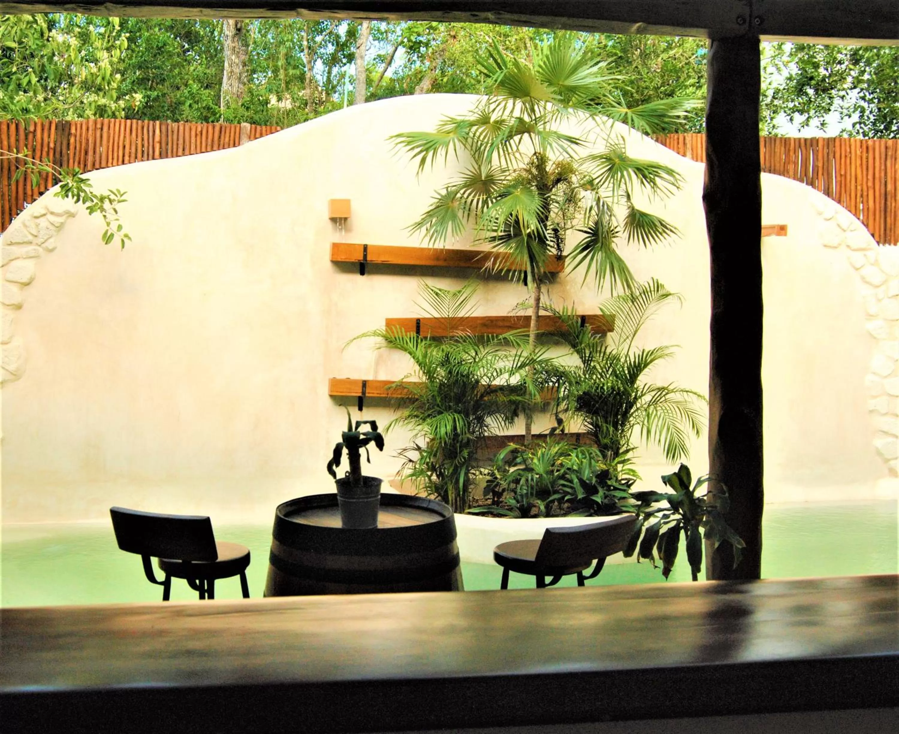 Patio in Hotel Boutique TerraNova