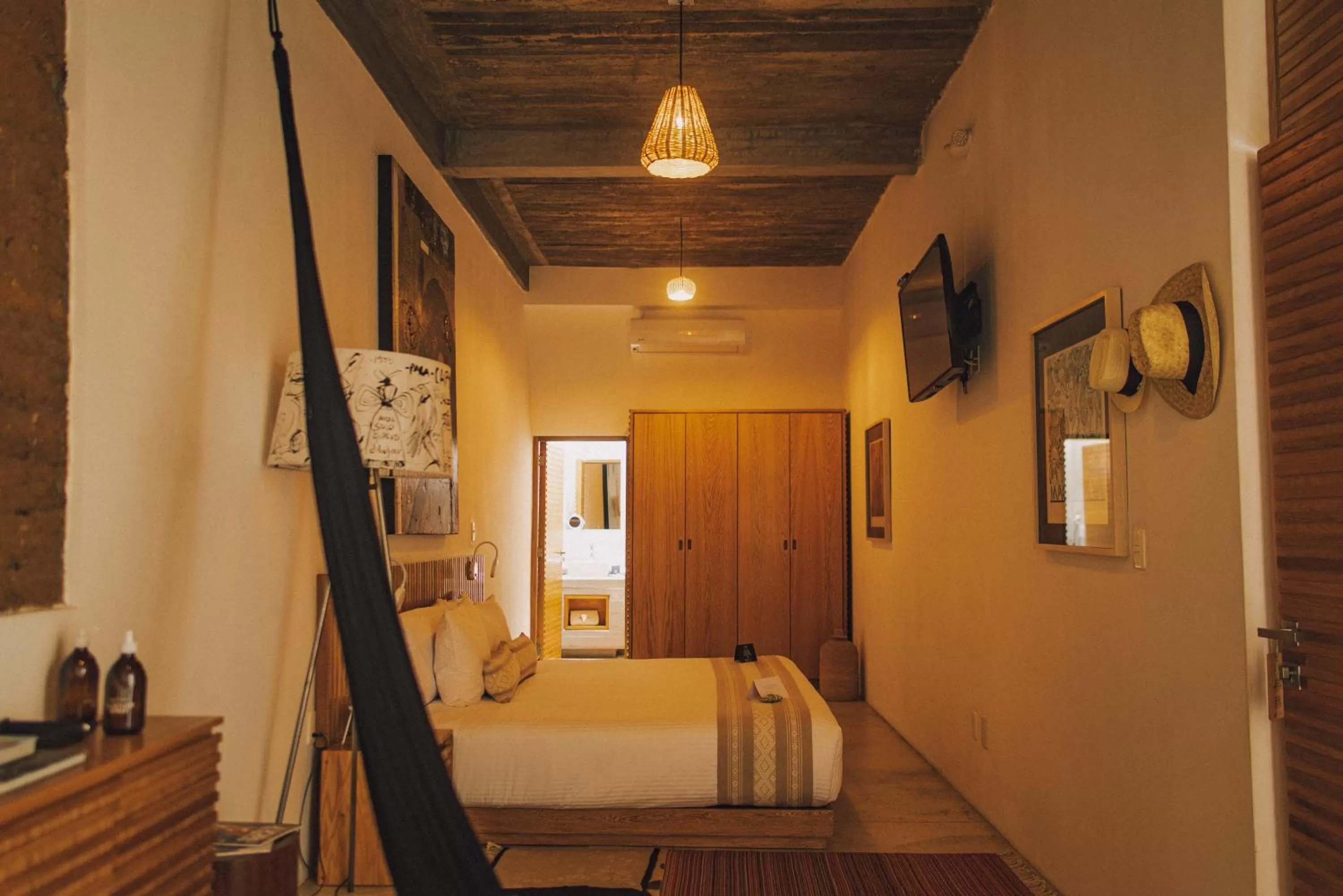 Bedroom, Bed in Casa Carmen Morelos