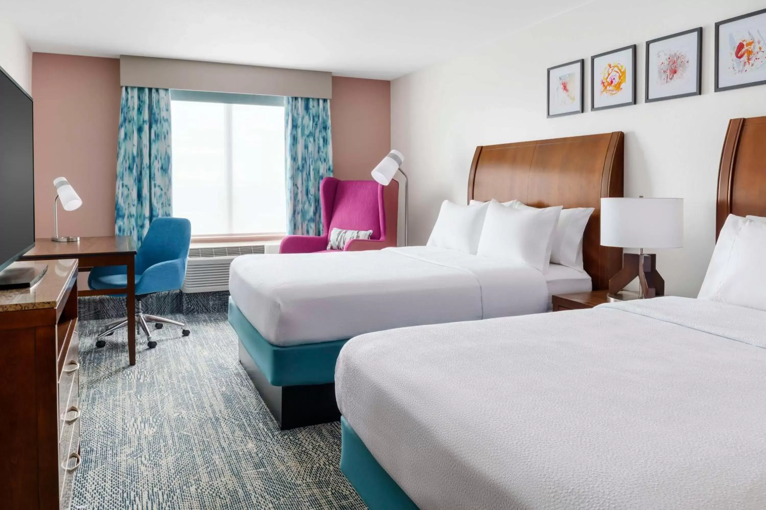 Double Room with Two Double Beds - Hearing Accessible in Hilton Garden Inn Orlando at SeaWorld Double Room with Two Double Beds - Hearing Accessible in Hilton Garden Inn Orlando at SeaWorld