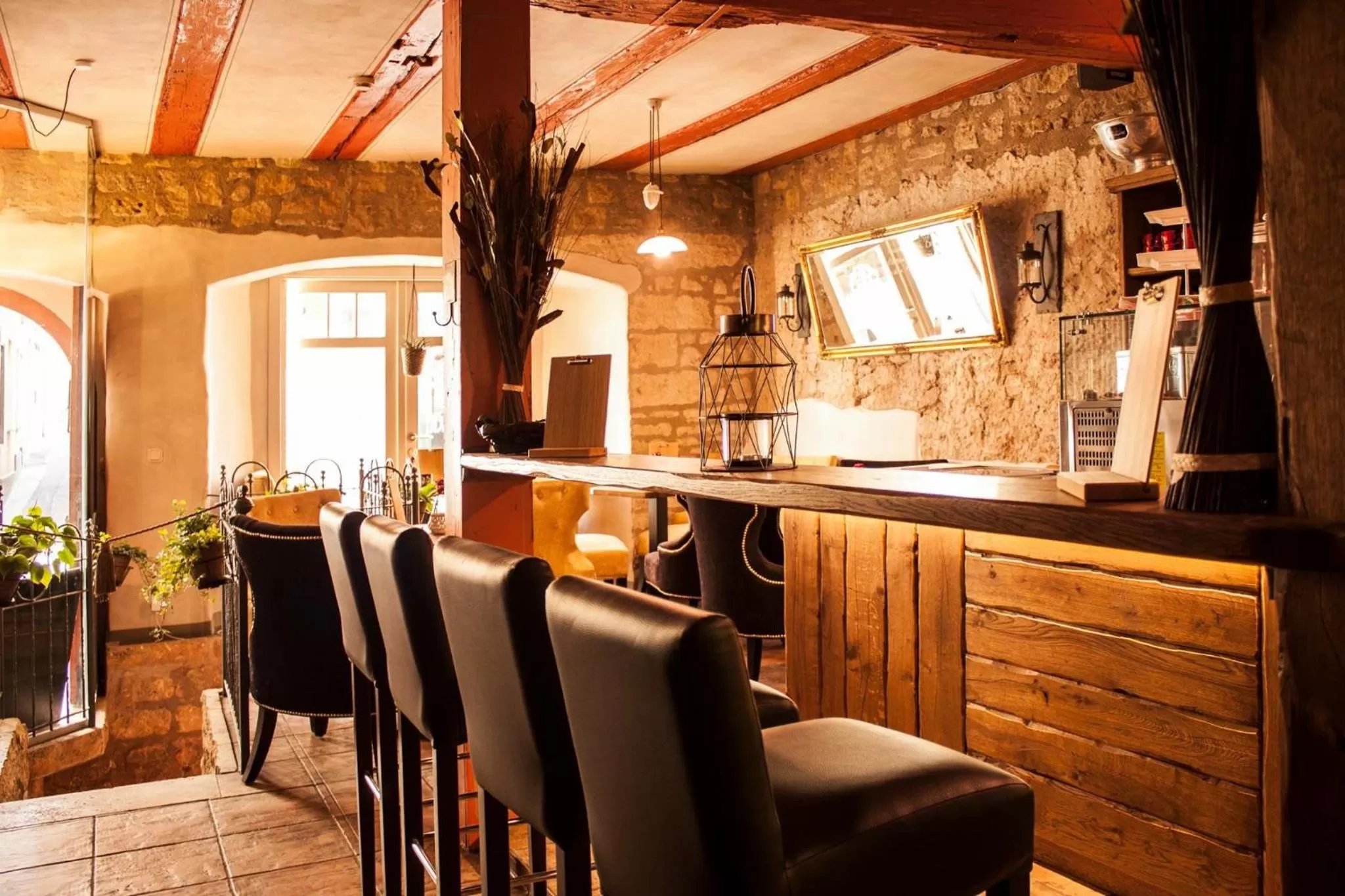 Lounge or bar in Hotel Haus im Sack