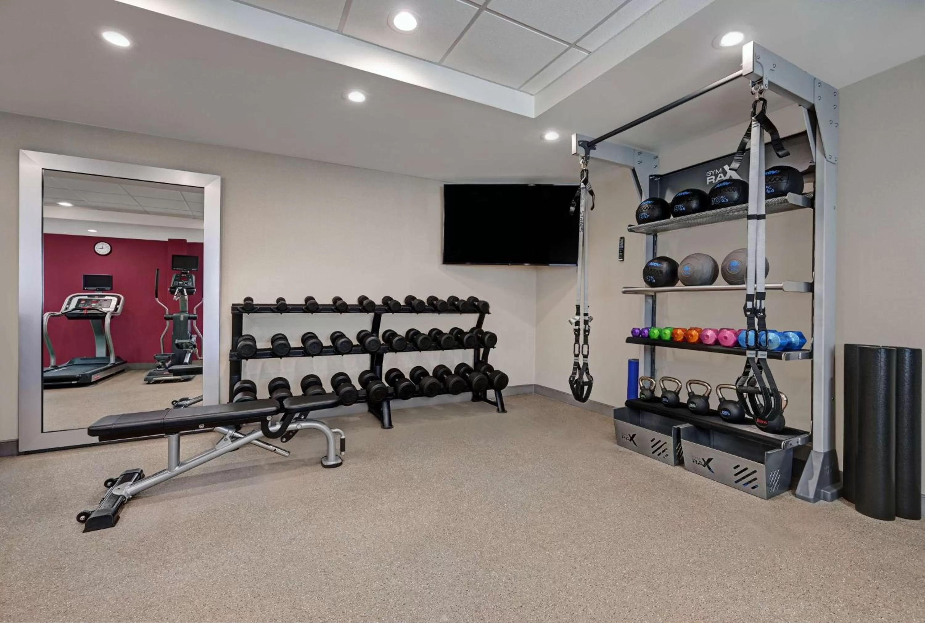 Fitness centre/facilities in Home2 Suites By Hilton Tracy, Ca