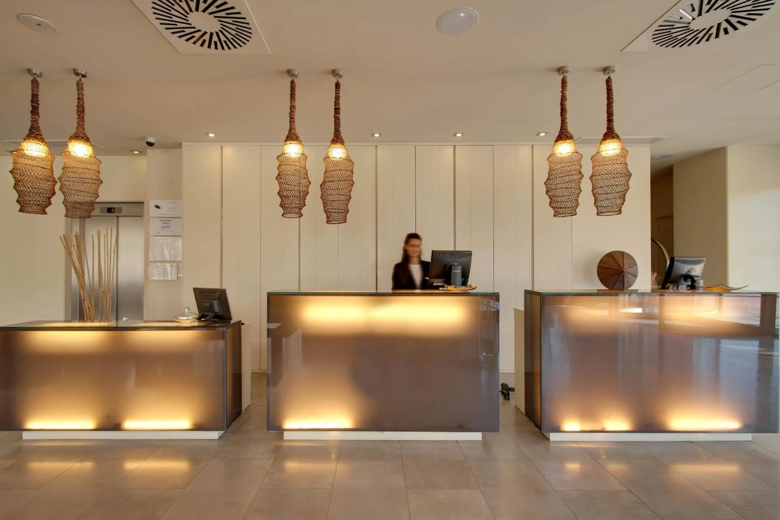 Lobby or reception in PCM Forum Alcalá