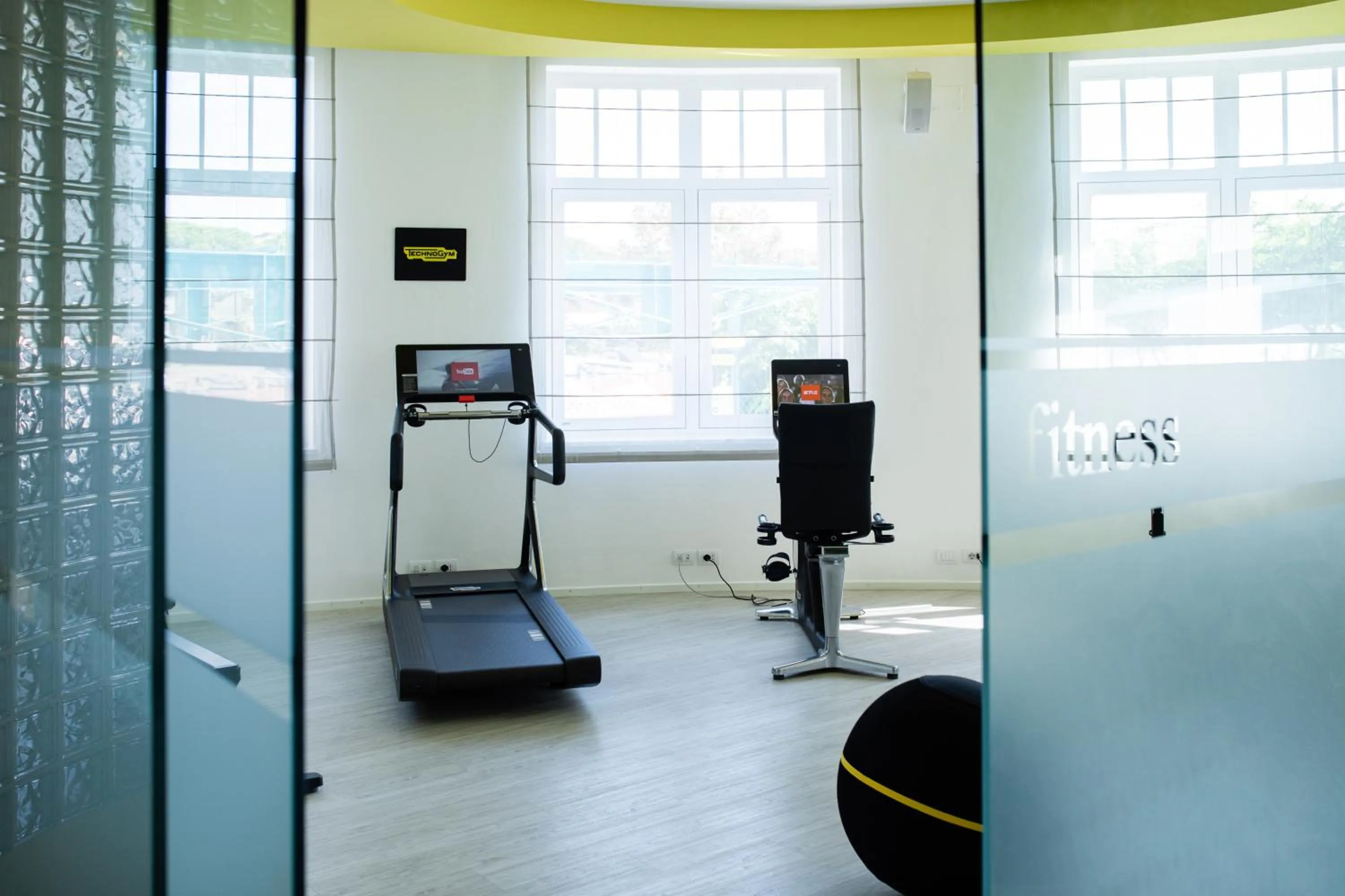 Fitness centre/facilities in Hotel Savoy