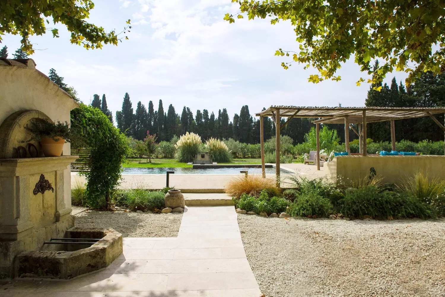 Balcony/Terrace in Sous les Platanes B&B