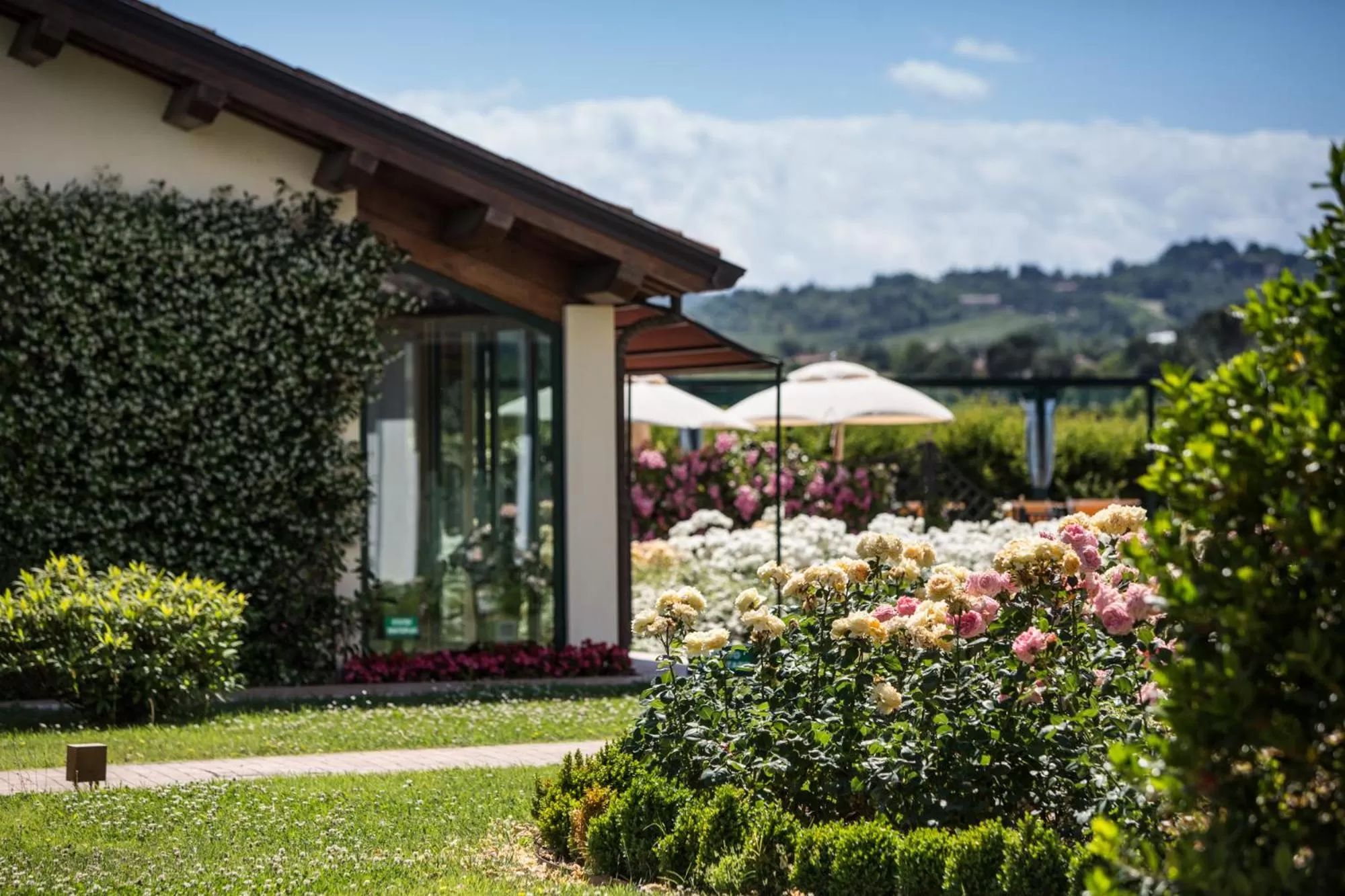 Property building in Villa Abbondanzi Resort