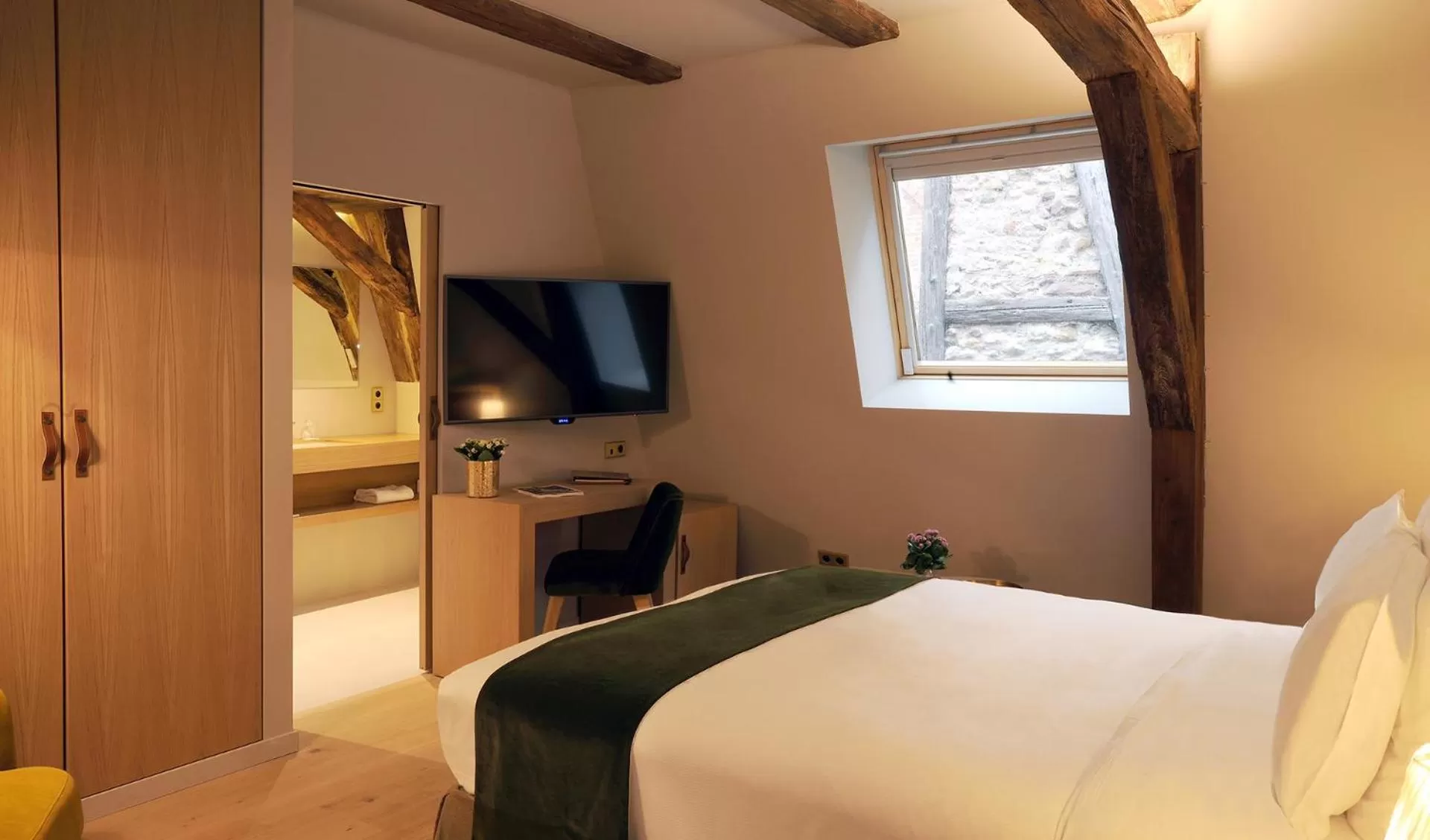 Bed in 5 Terres Hotel & Spa - MGallery Collection