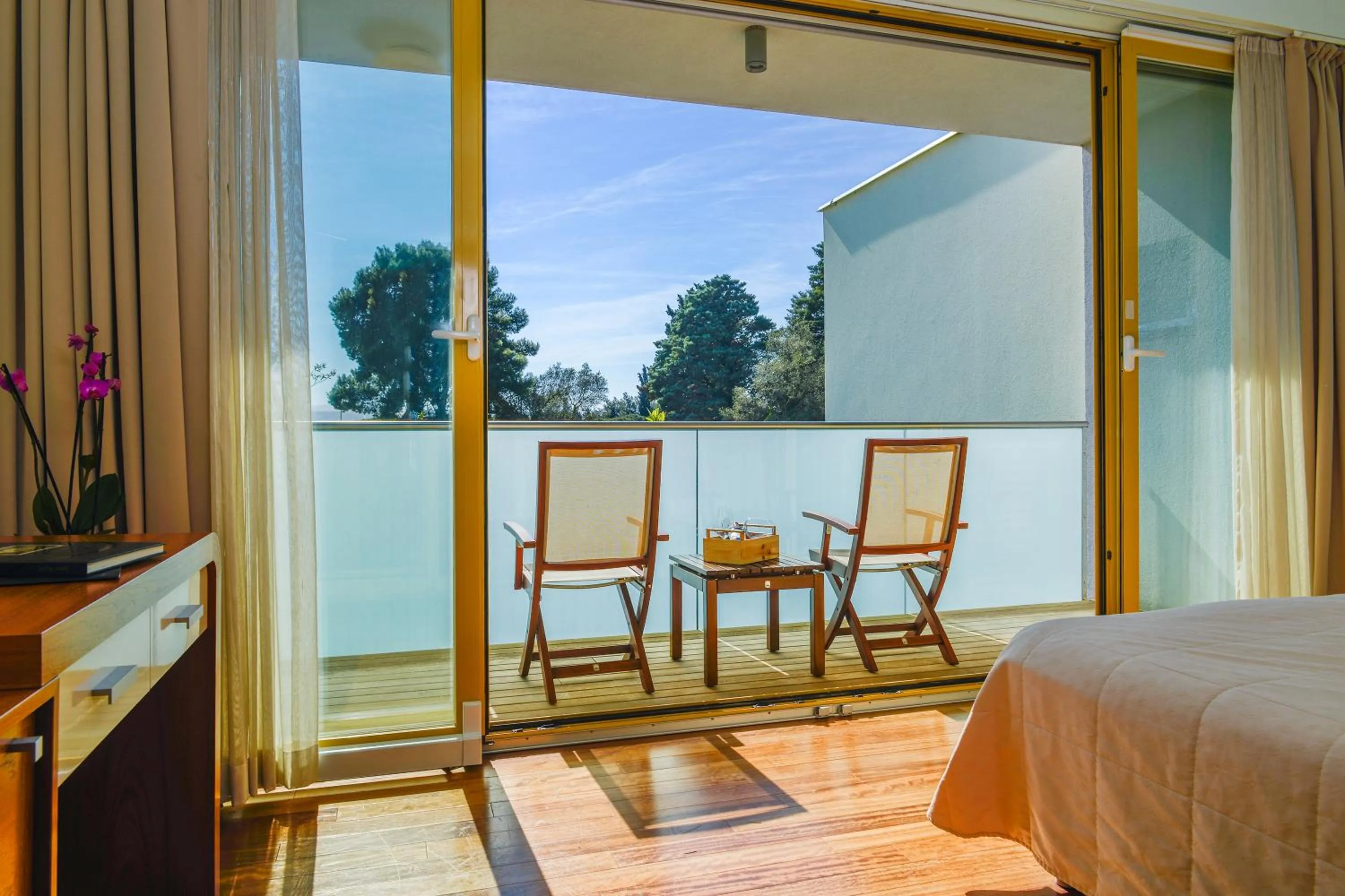 Balcony/Terrace in Boutique Hotel Portorose