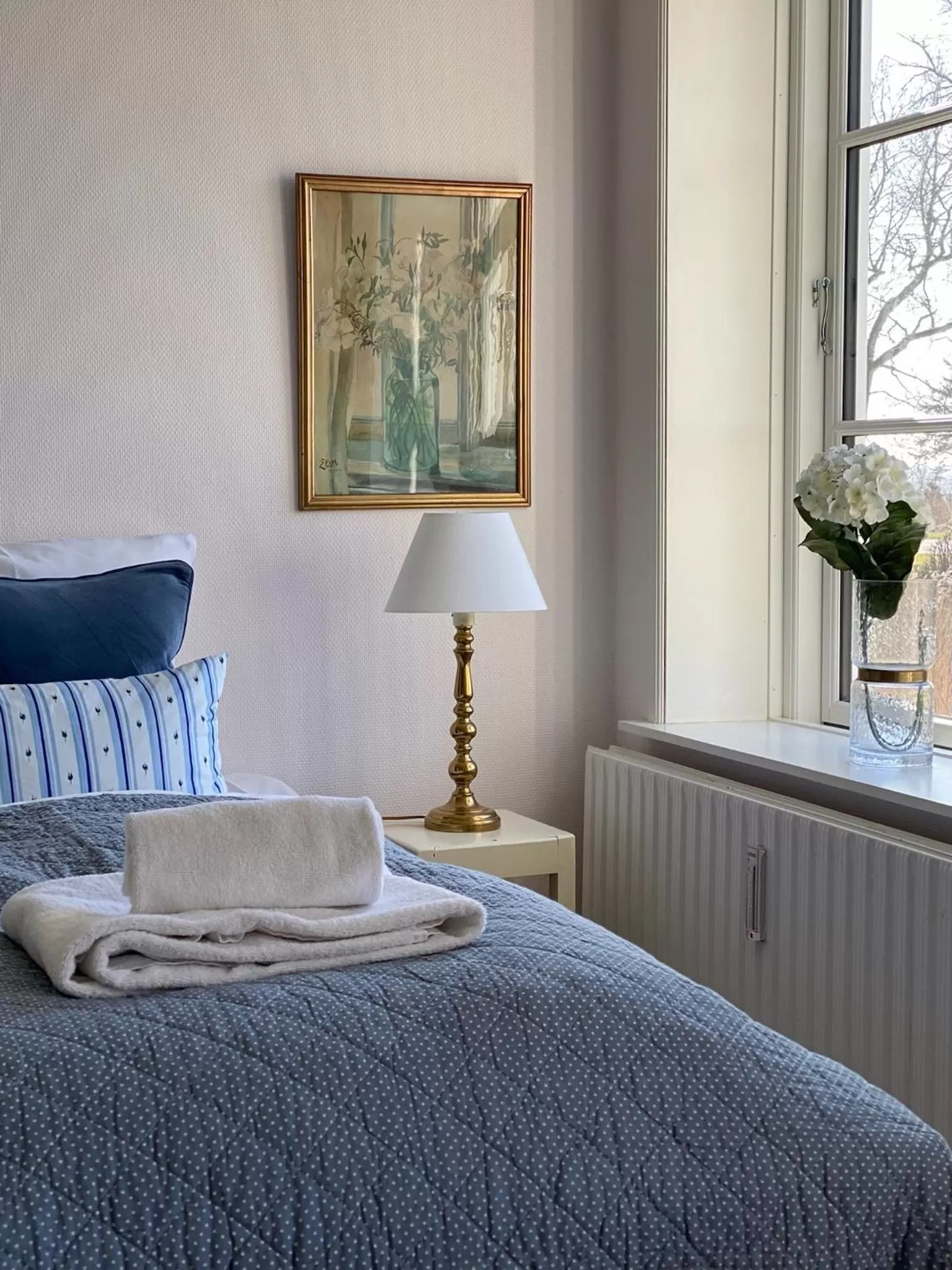 Bedroom, Bed in Rønhave