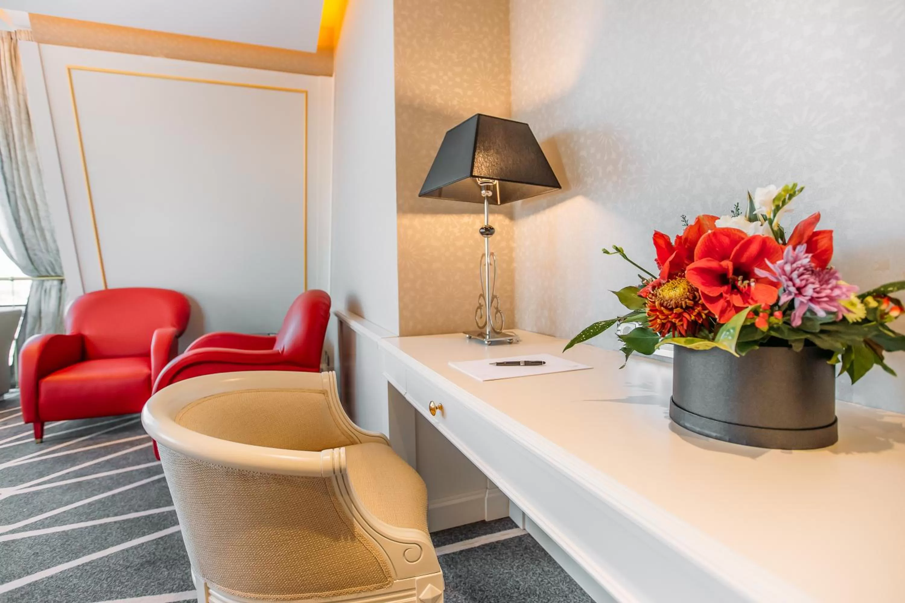 Seating area in The Biltmore Tbilisi Hotel