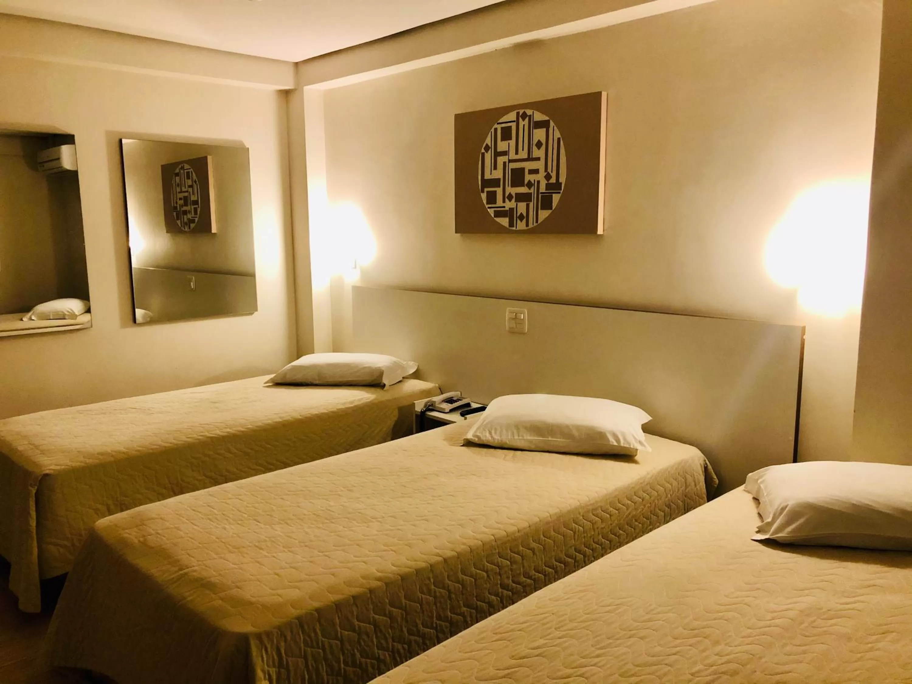 Bed in Hotel Concatto