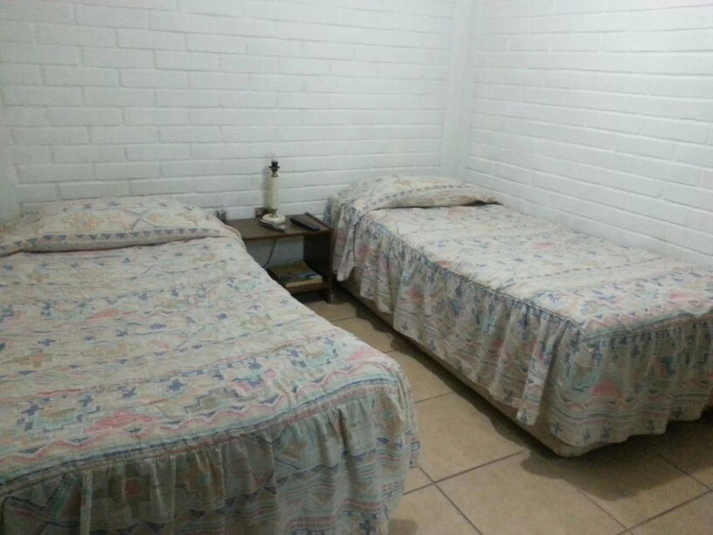 Bed in Hotel Angamos