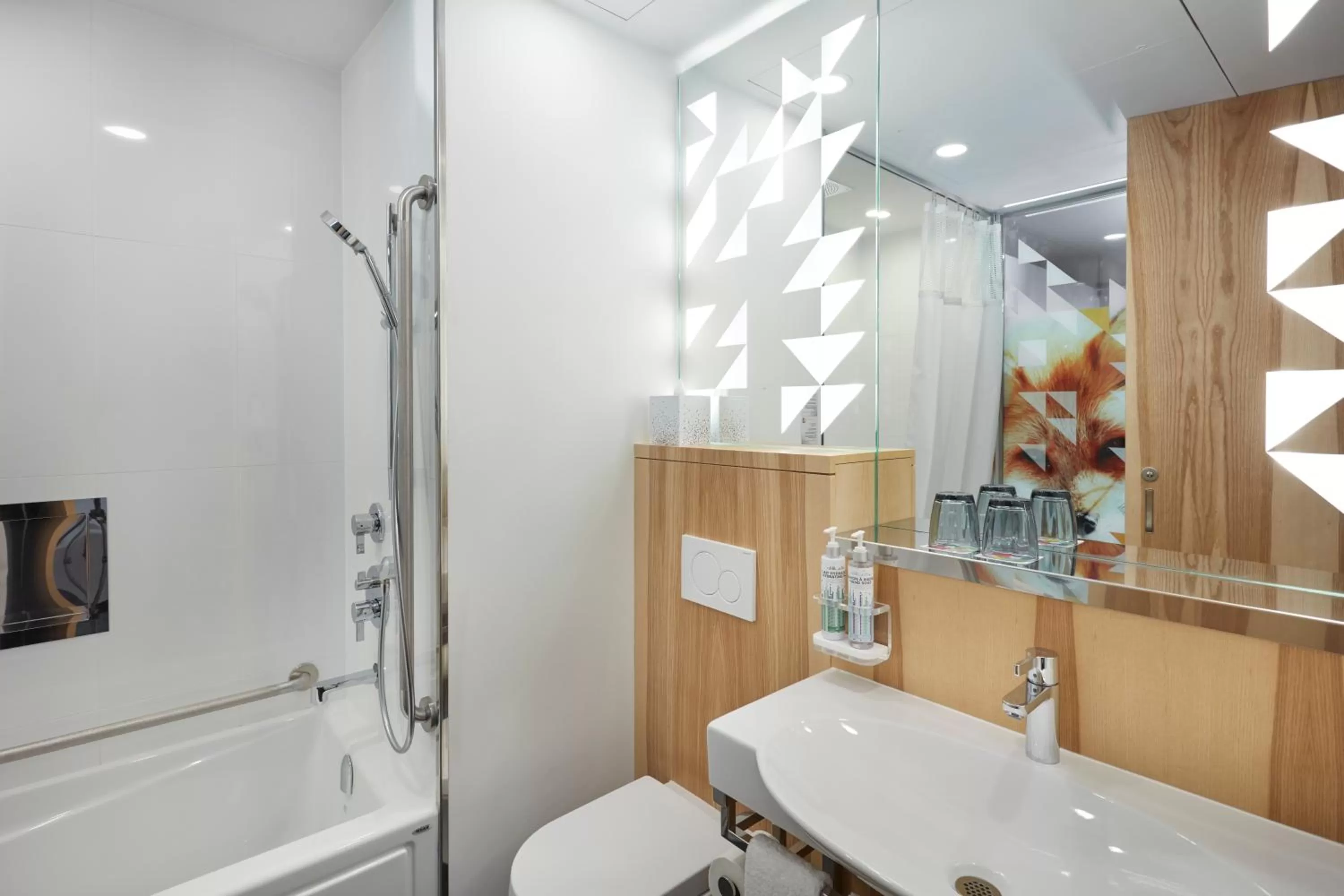 Toilet in Alt Hotel Calgary East Village