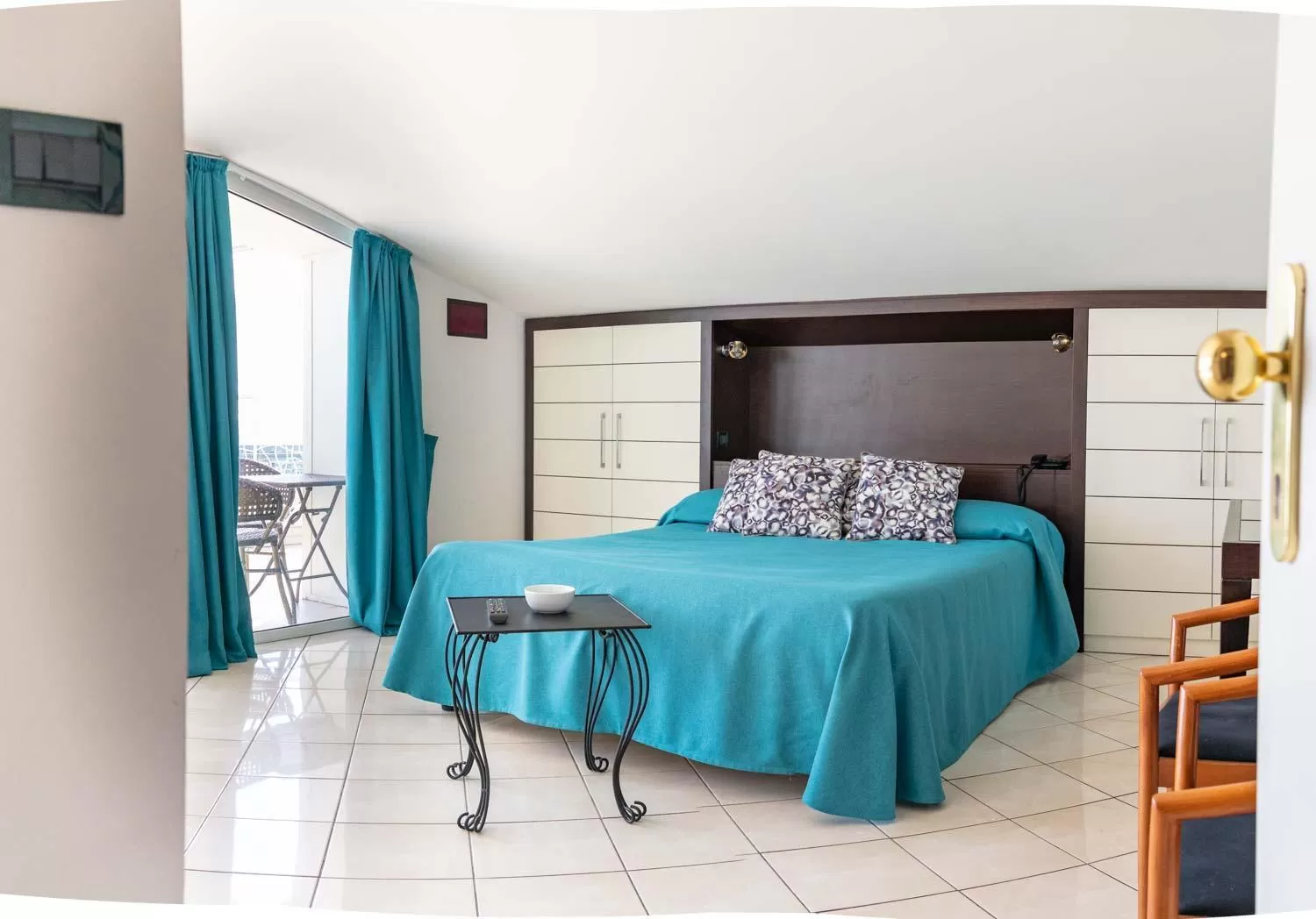 Bed in Hotel Marinella