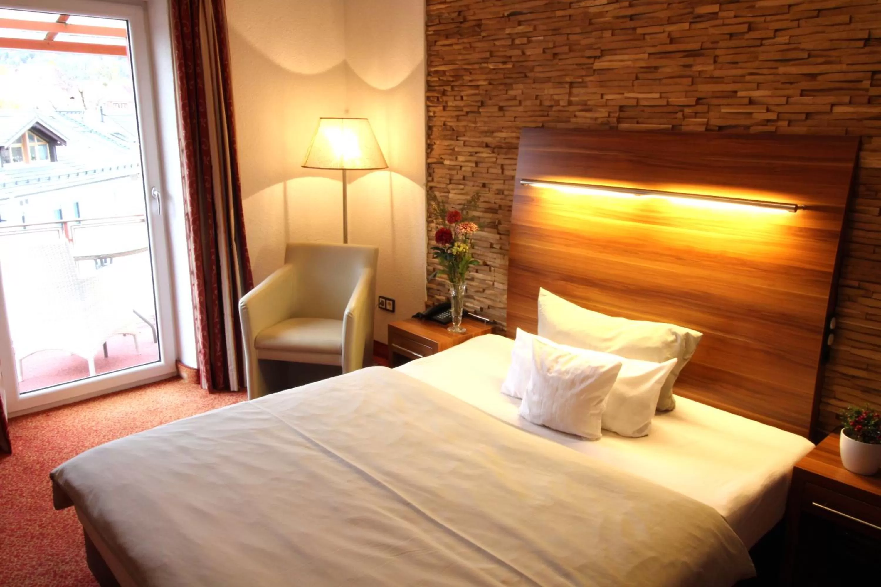 Photo of the whole room, Bed in Hotel Almrausch