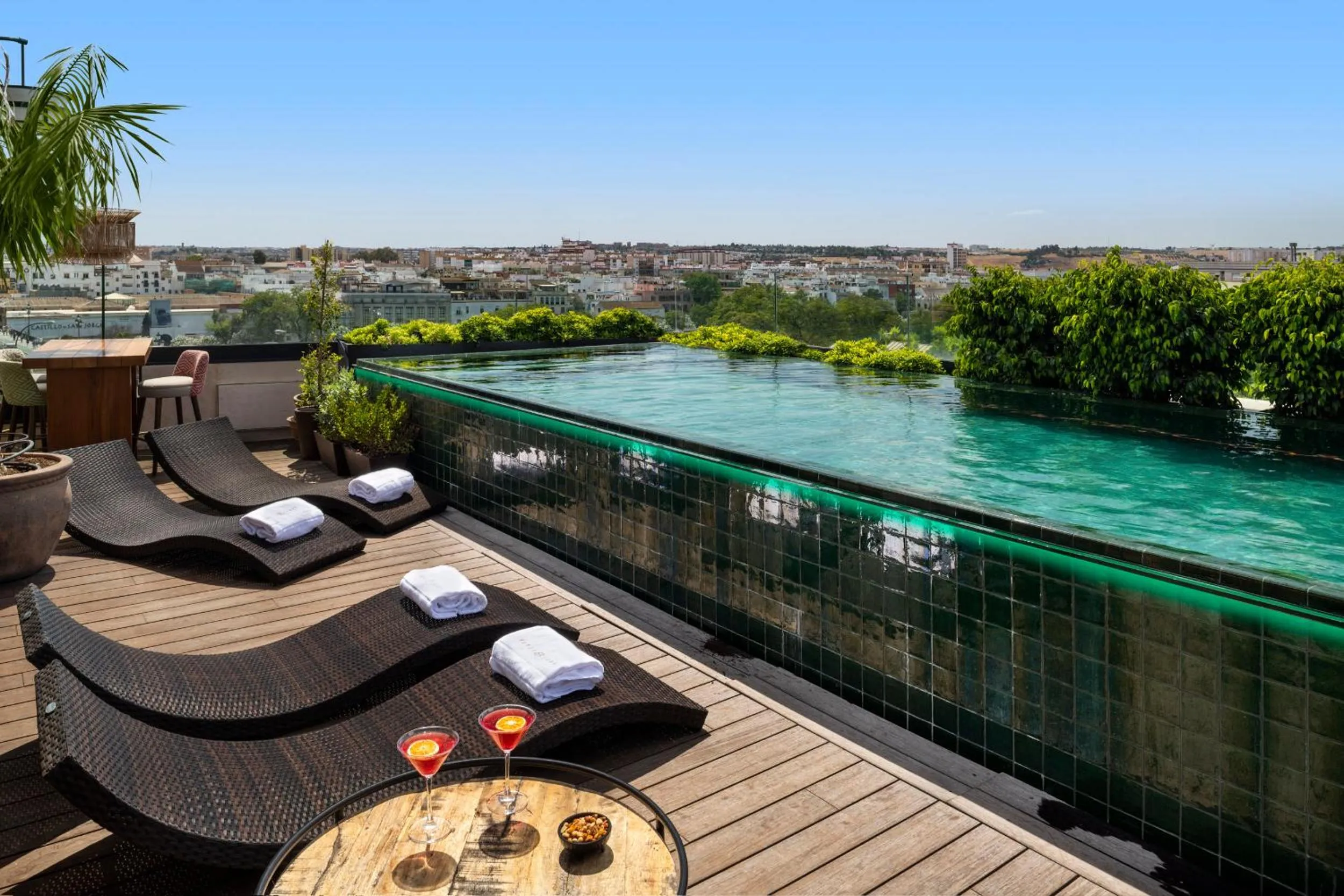Swimming pool in Hotel Lobby