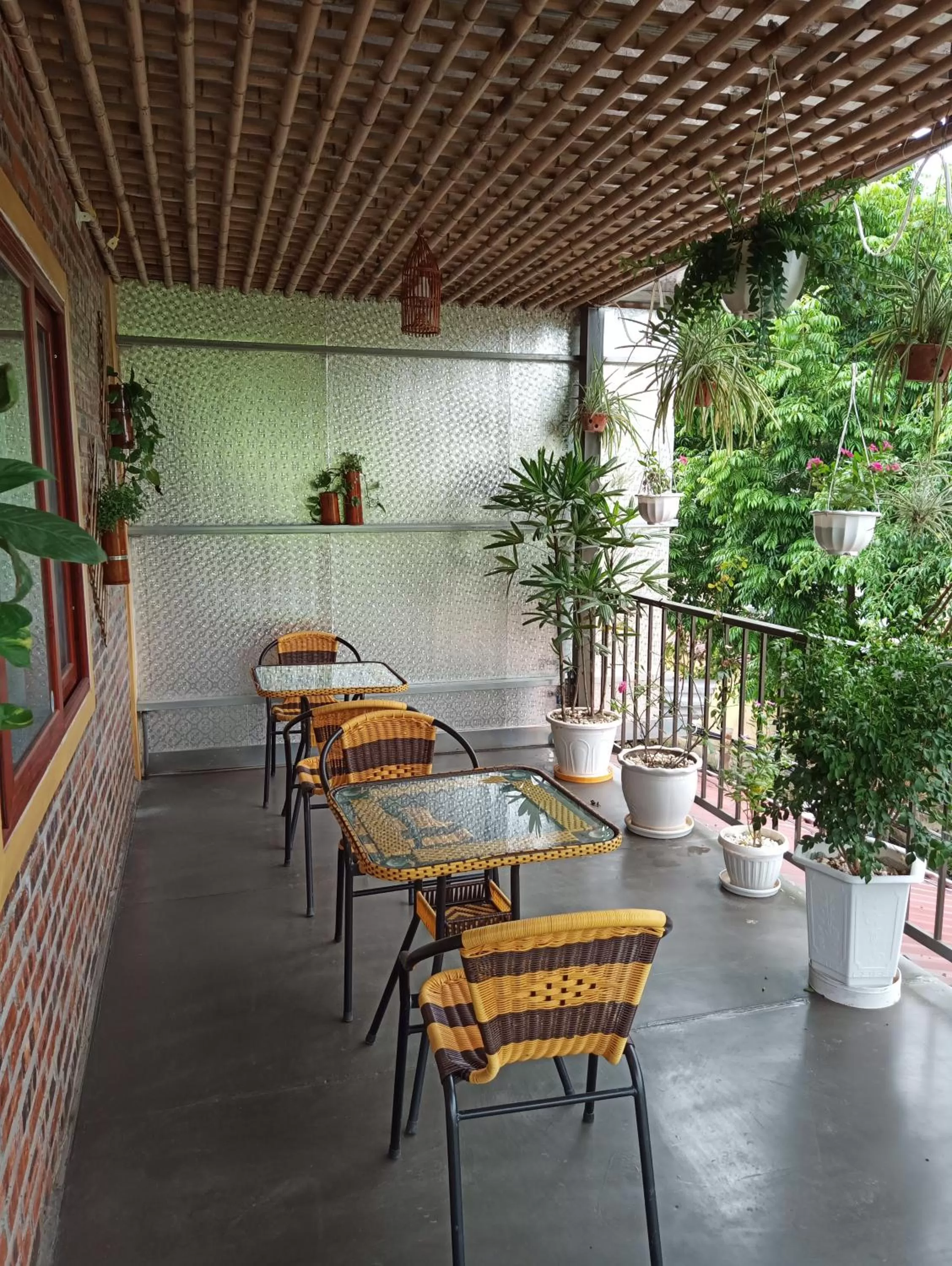 Balcony/Terrace in Green Space Homestay