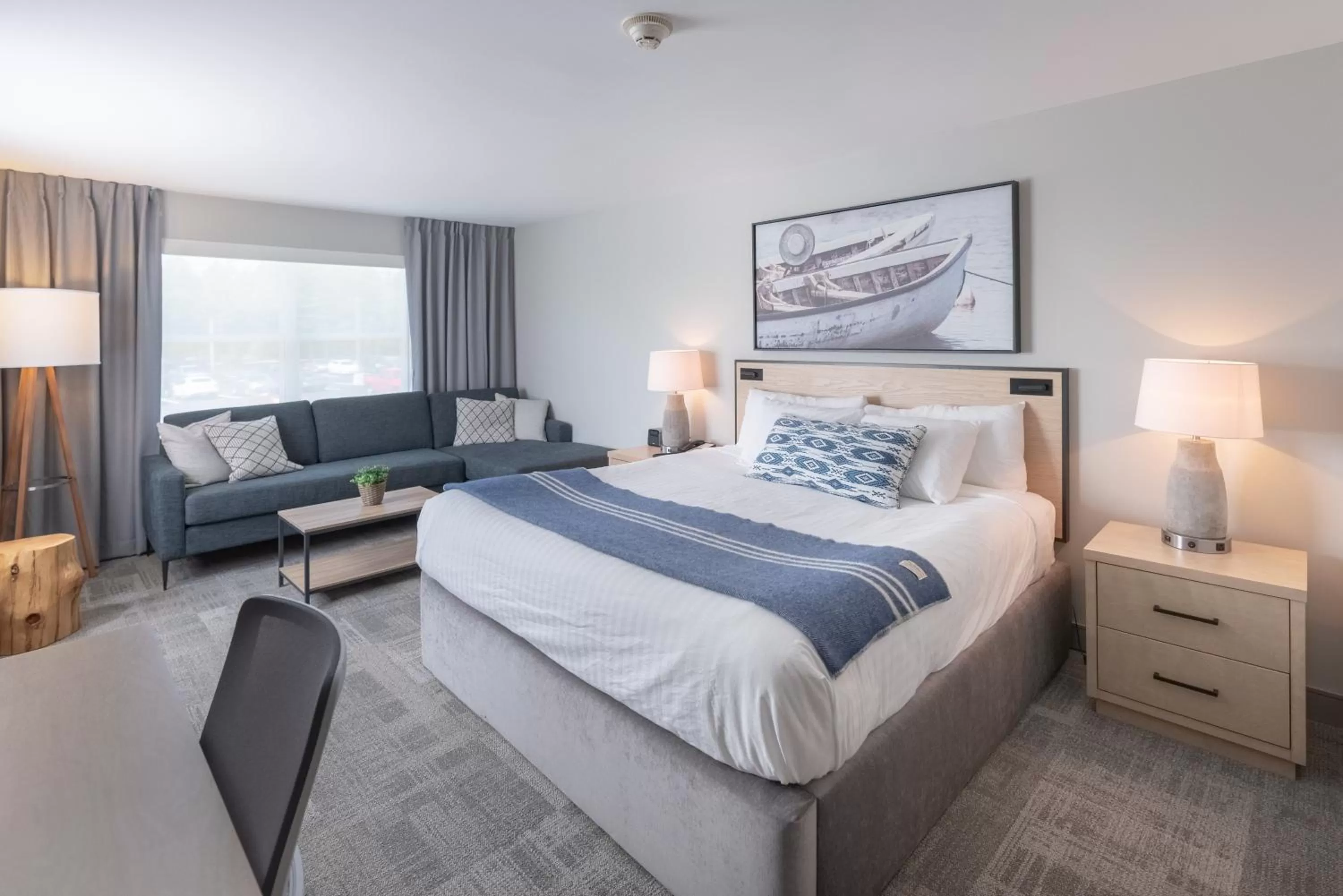 Bed in Mill River Resort