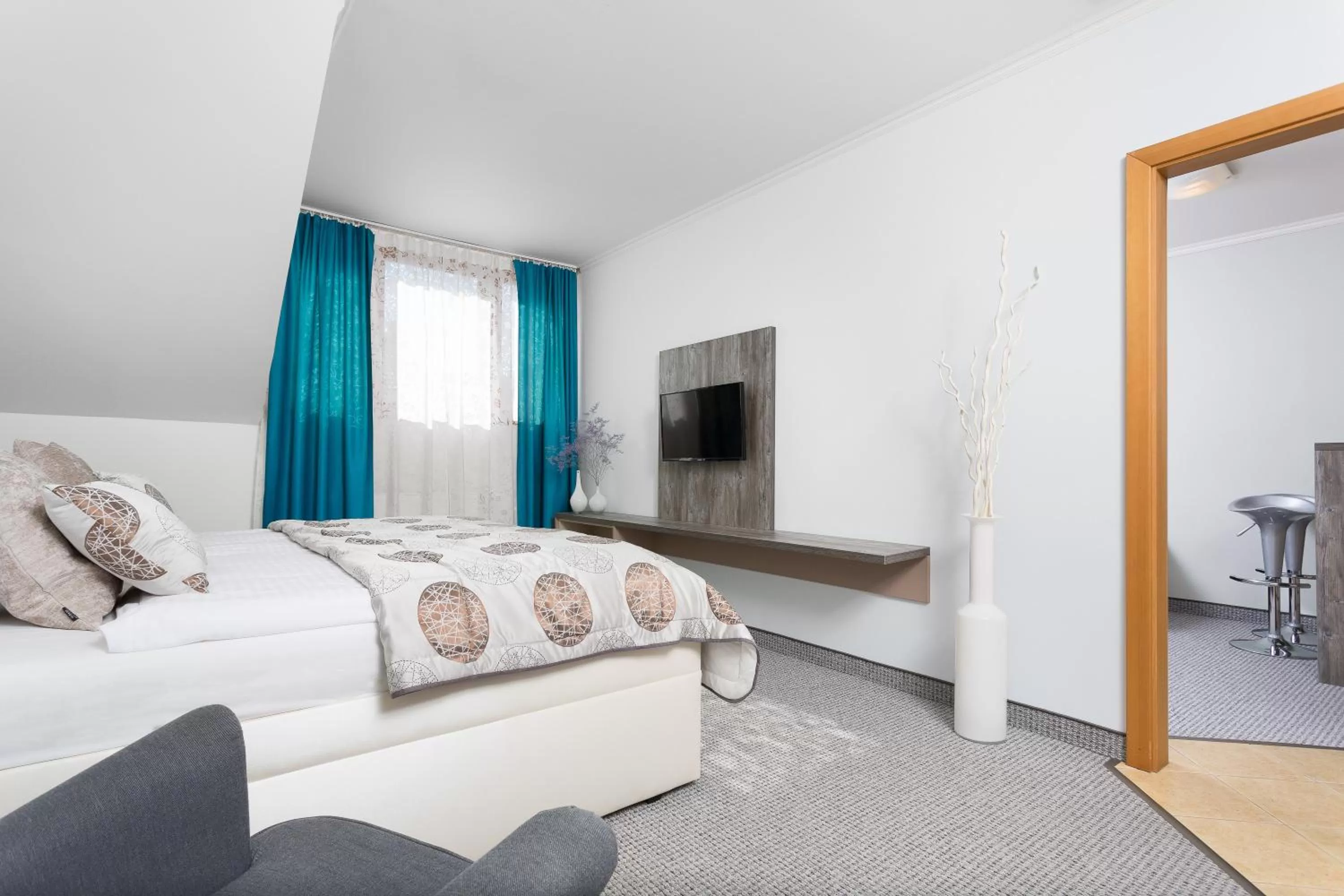 Bedroom, Bed in Penzión Hradbová Old Town Residence & SPA