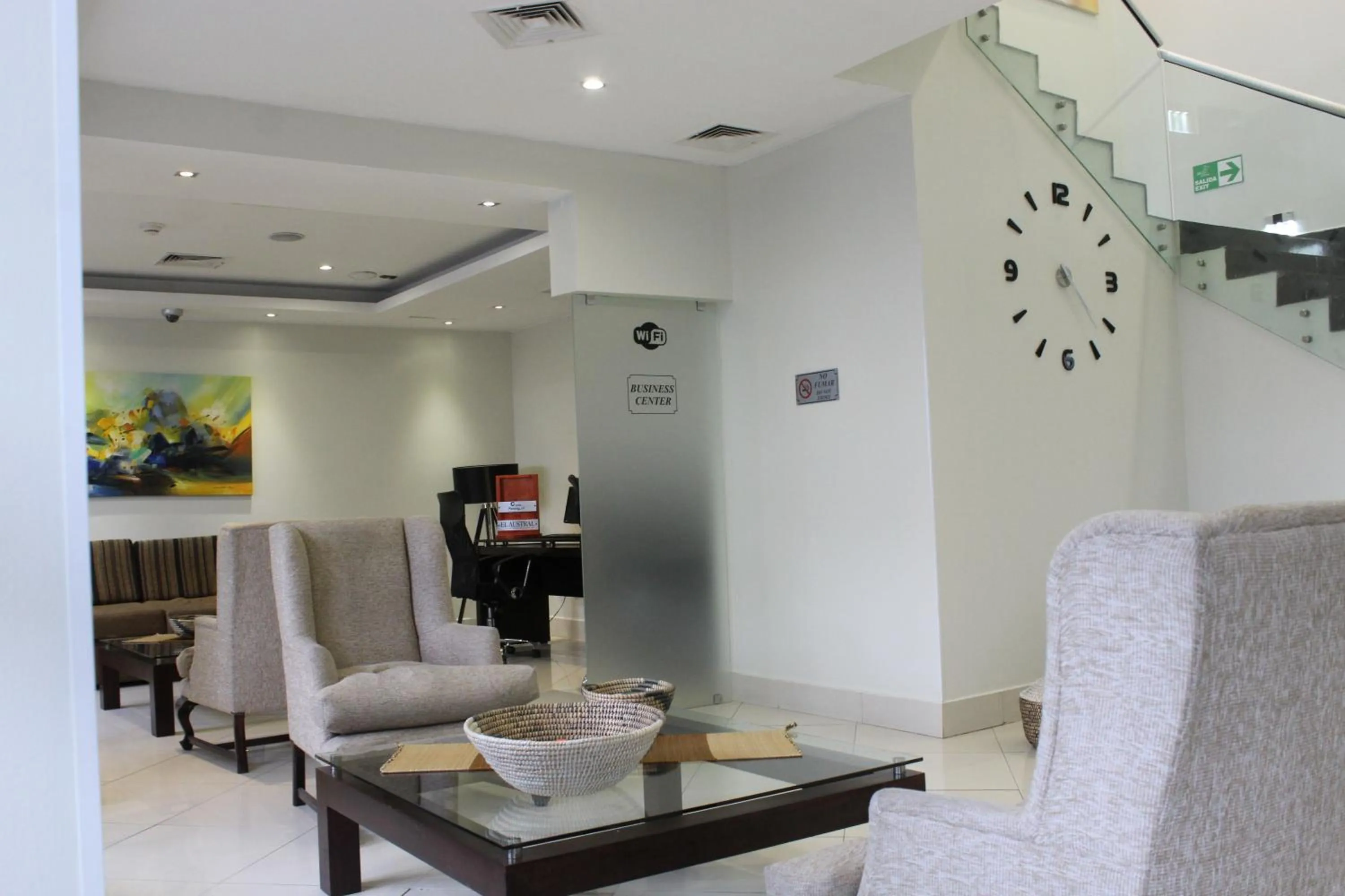 Lobby or reception in Hotel Diego de Almagro Temuco